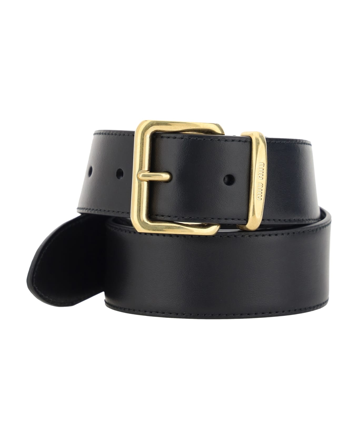【MIU MIU】BLACK AND WHITE BELT 2314P ベルト MIU MIU】BLACK AND WHITE BELT 2314P ベルト