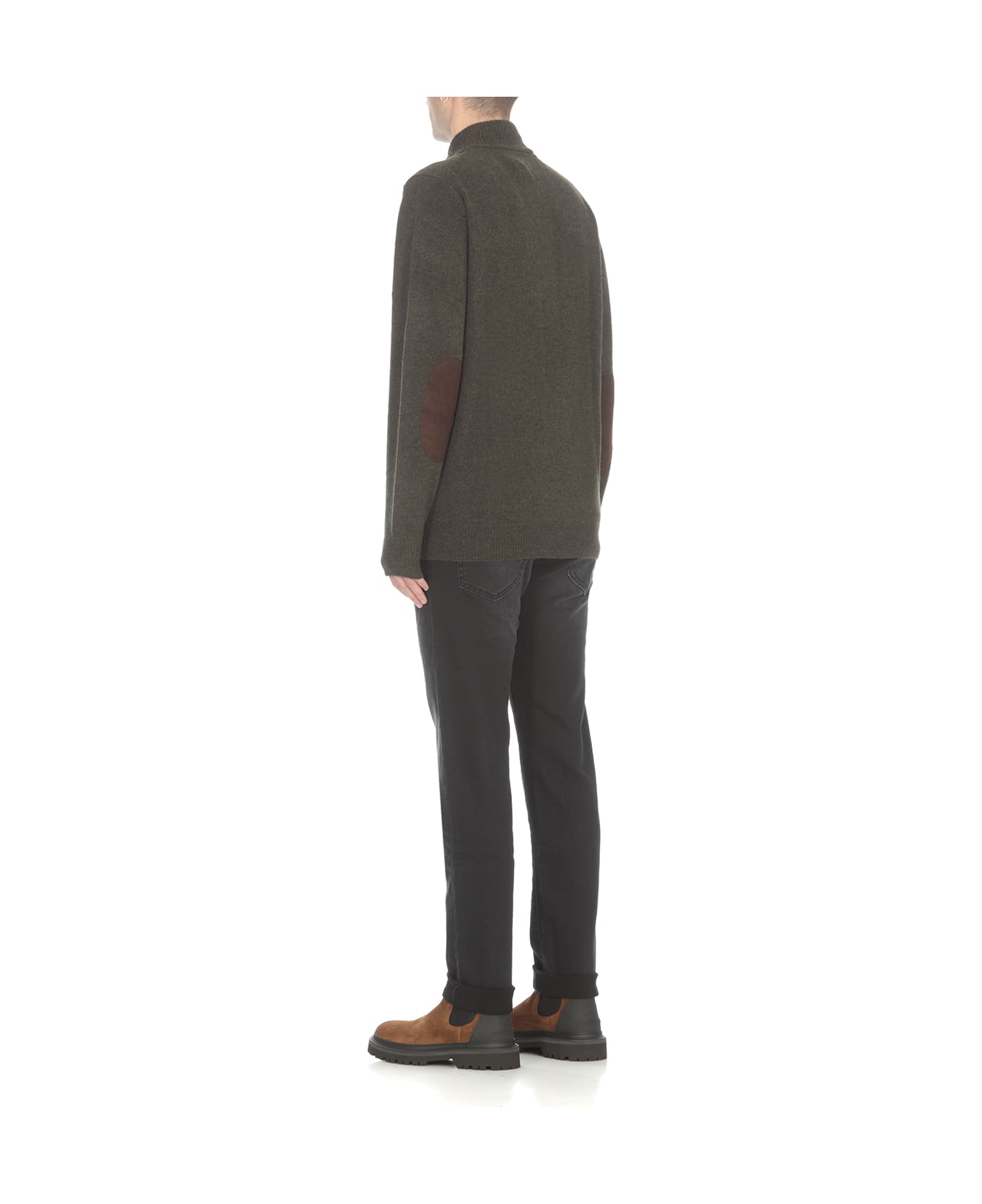 Barbour Essential Cardigan - Green