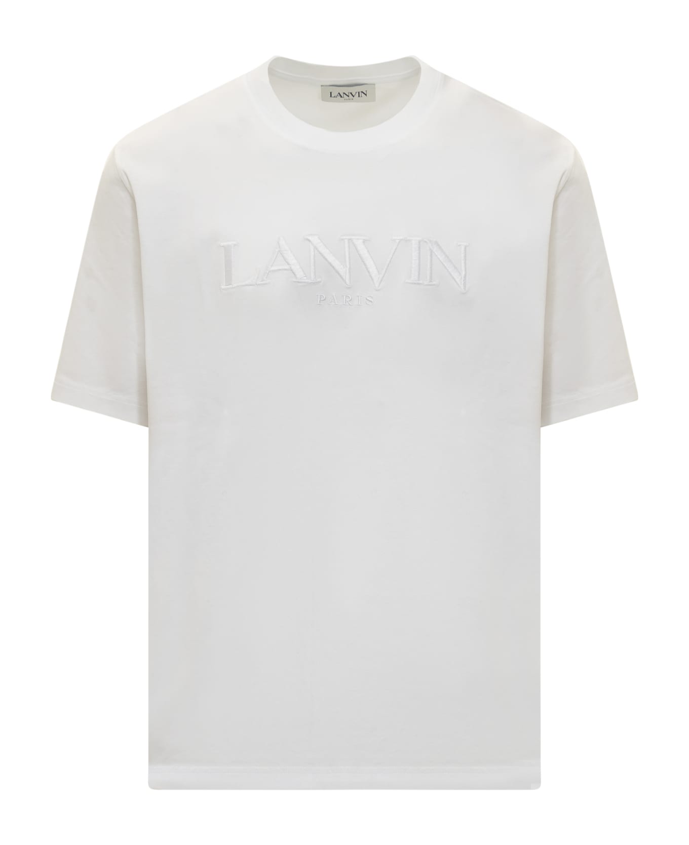 Lanvin T-shirt With Logo - OPTIC WHITE