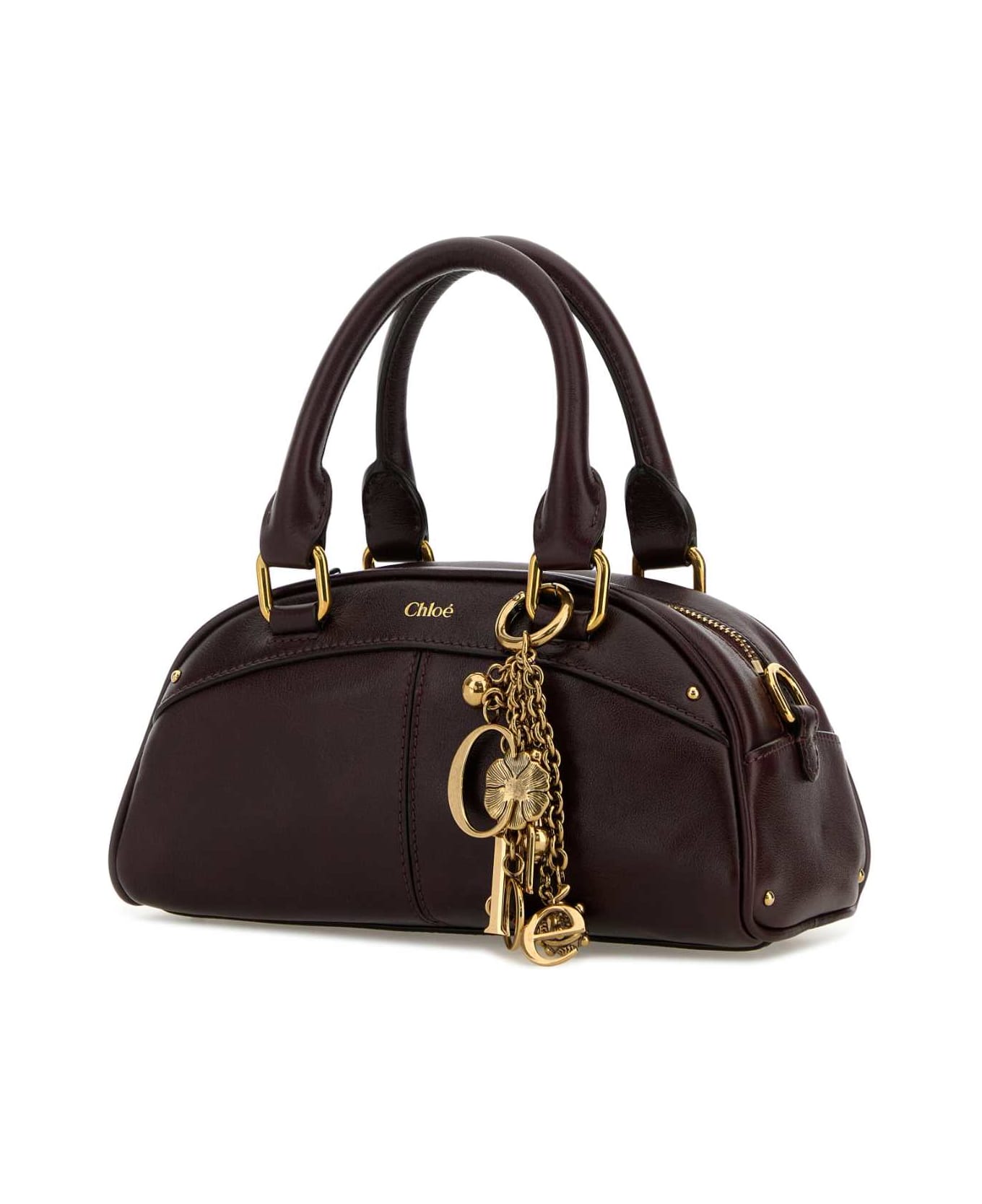 Chloé Grape Small Leather Bowling Chloã© Small Handbag - PERFECTPLUM