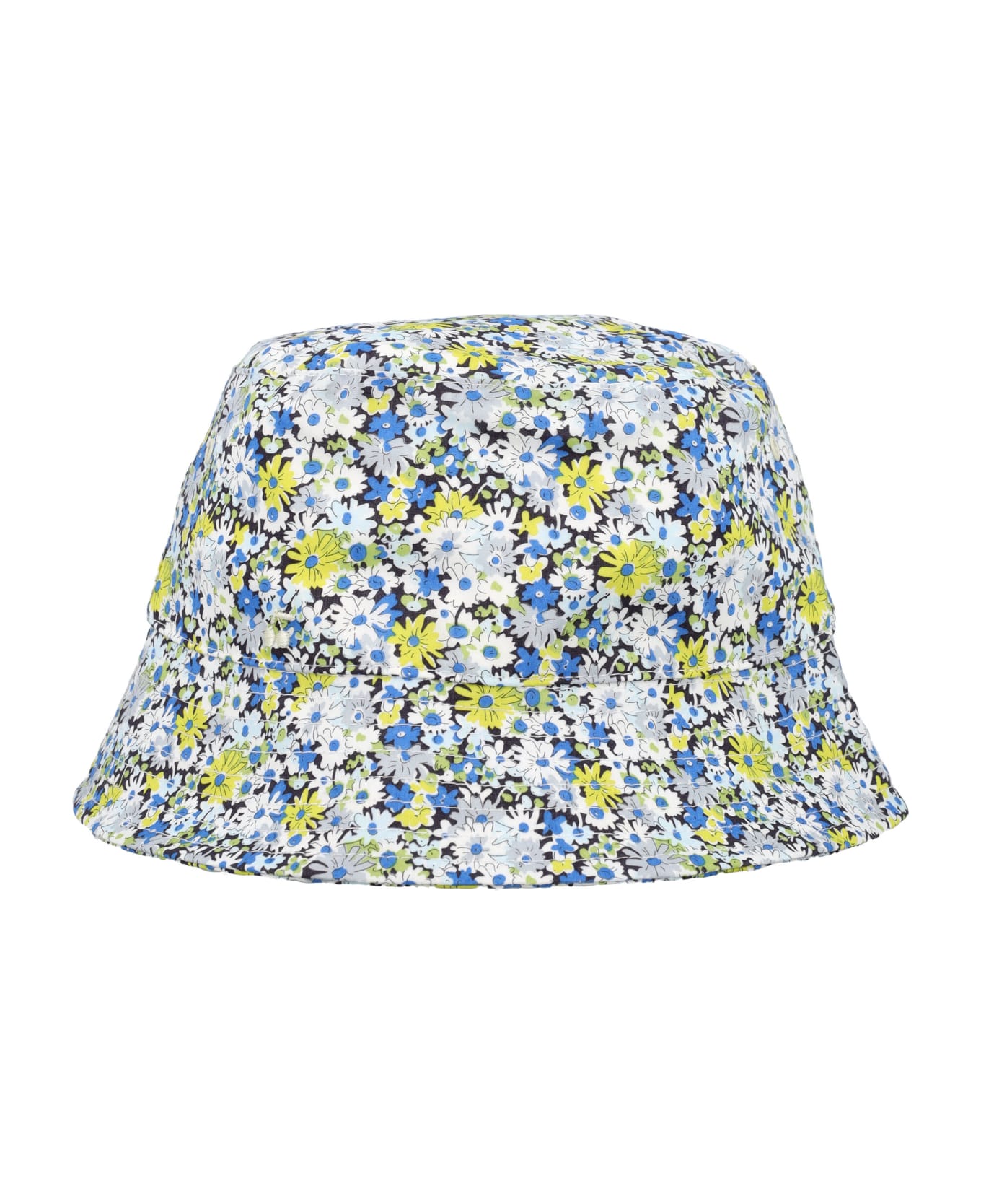 Bonpoint Theana Bucket Hat - FLOWERS BLEU アクセサリー＆ギフト