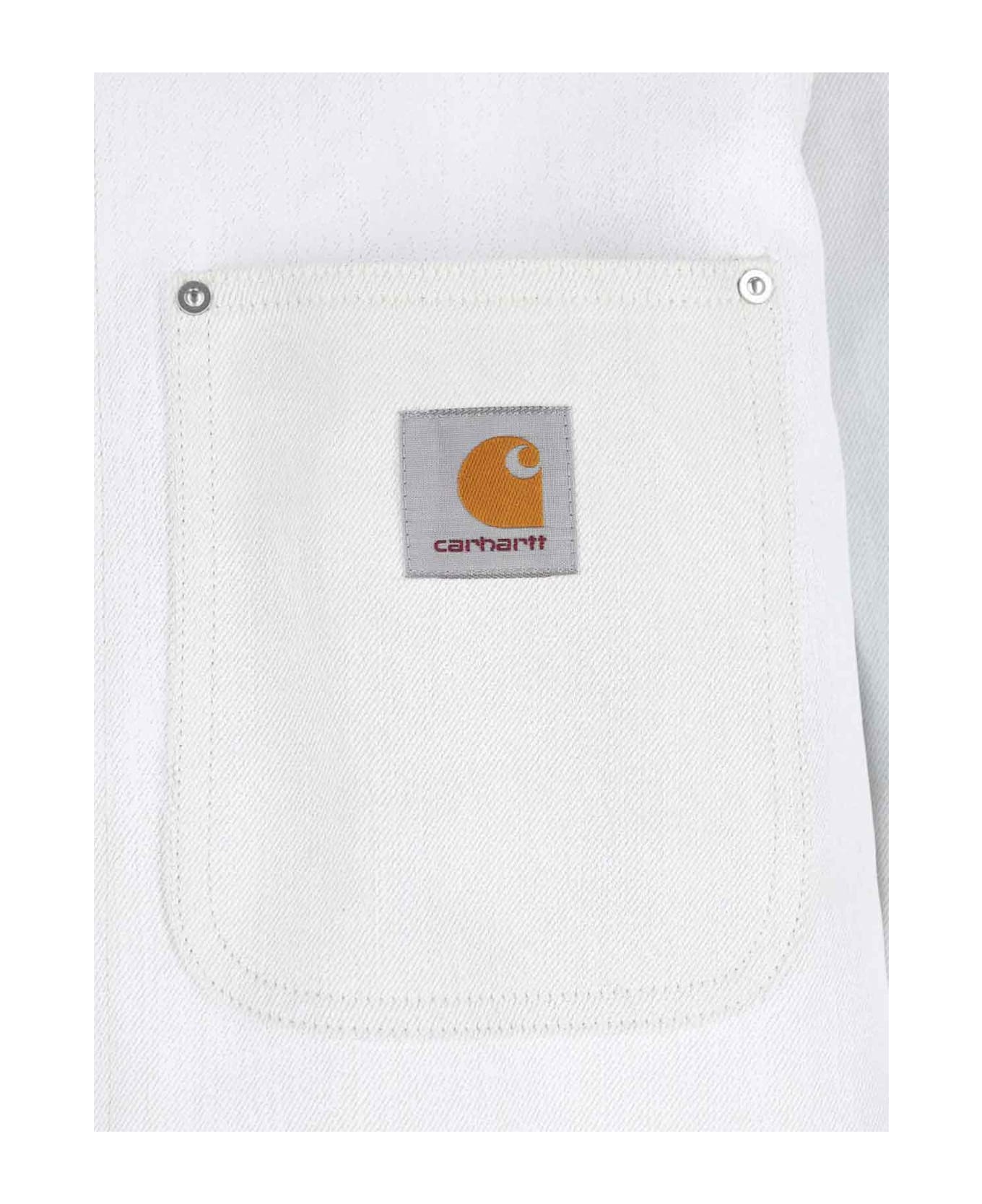 Junya Watanabe X Carhartt Jacket "clapton" - White