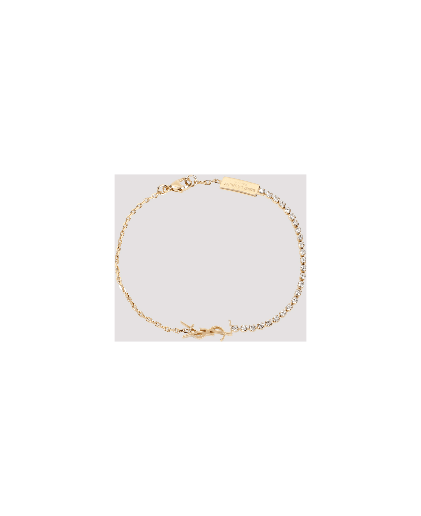 Saint Laurent Bracelet - Dore Crystal