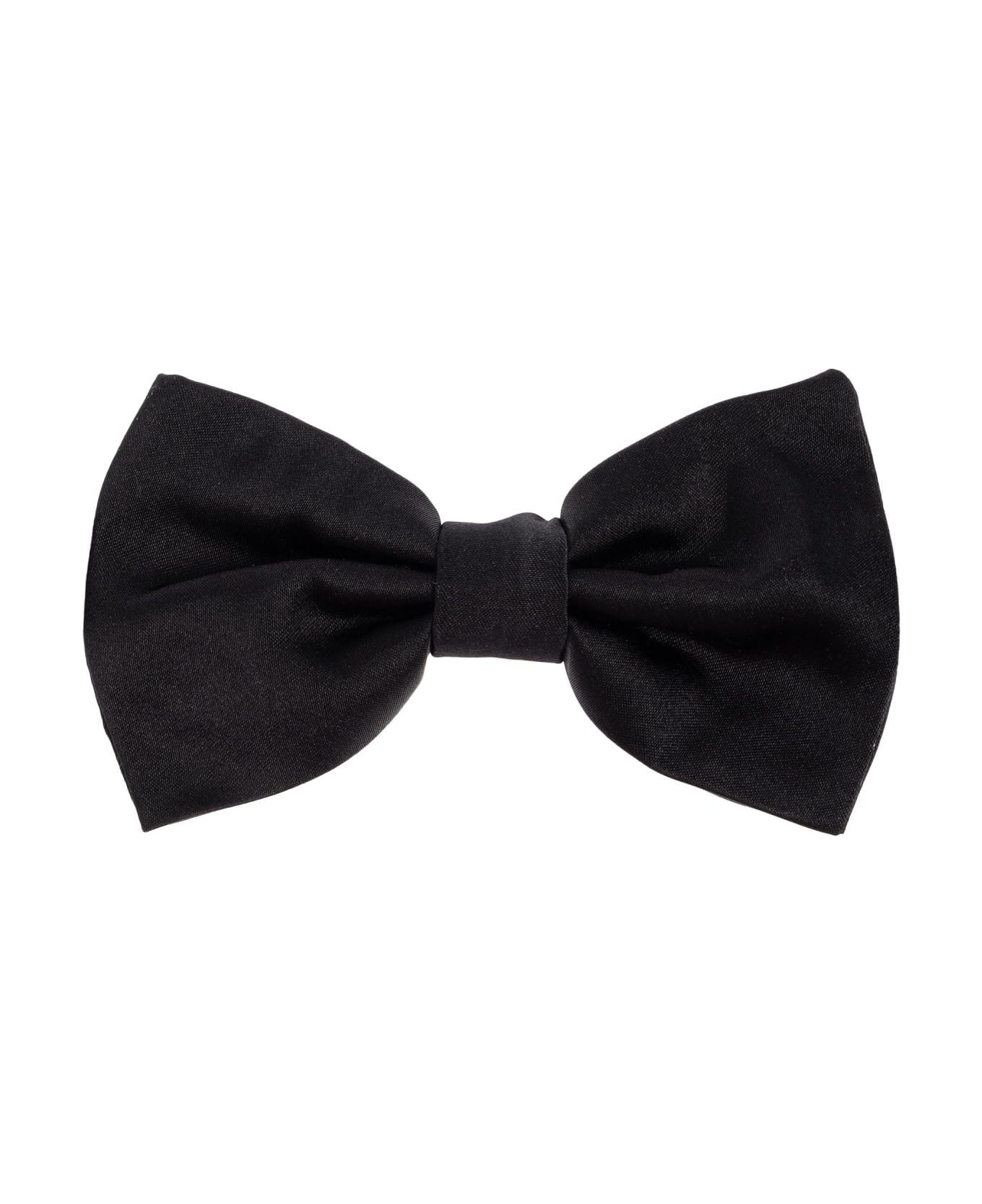 Dolce 
Gabbana Silk Bow Tie - BLACK
