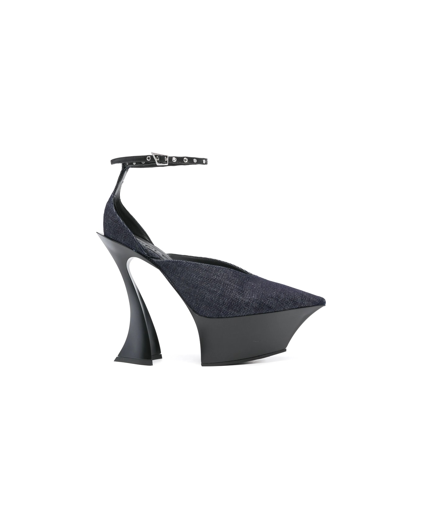 Mugler Shoes - BLUE/BLACK