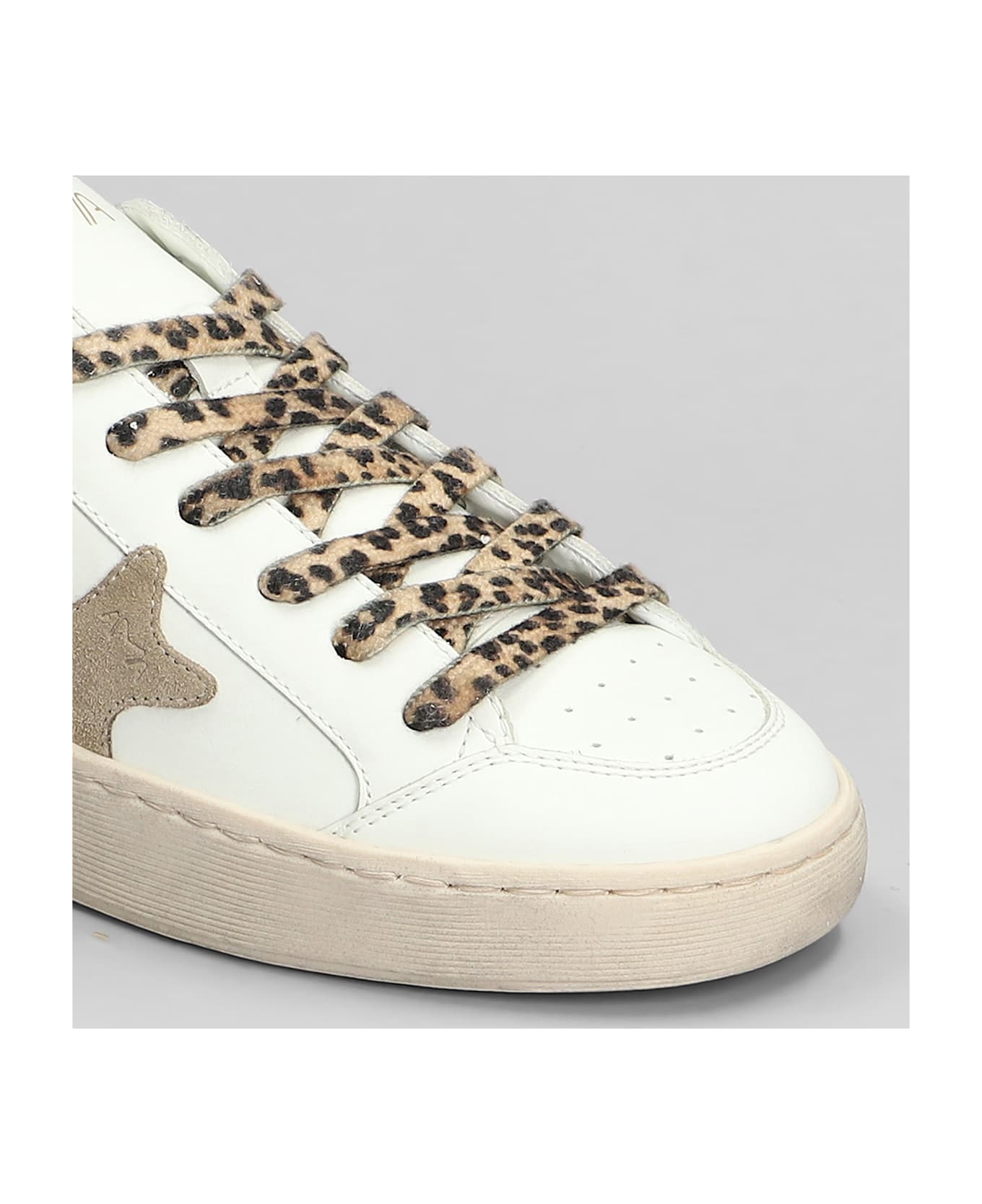 AMA-BRAND Sneakers In White Leather - white