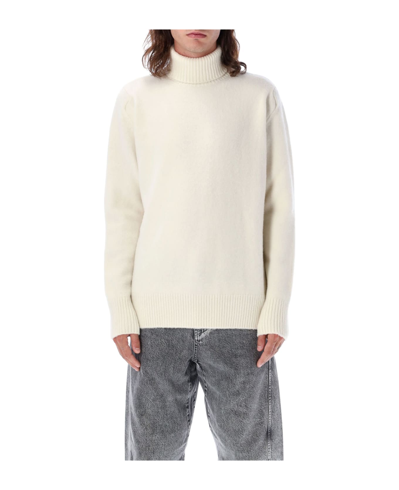 OAMC Whistler High-neck Sweater - NATURAL