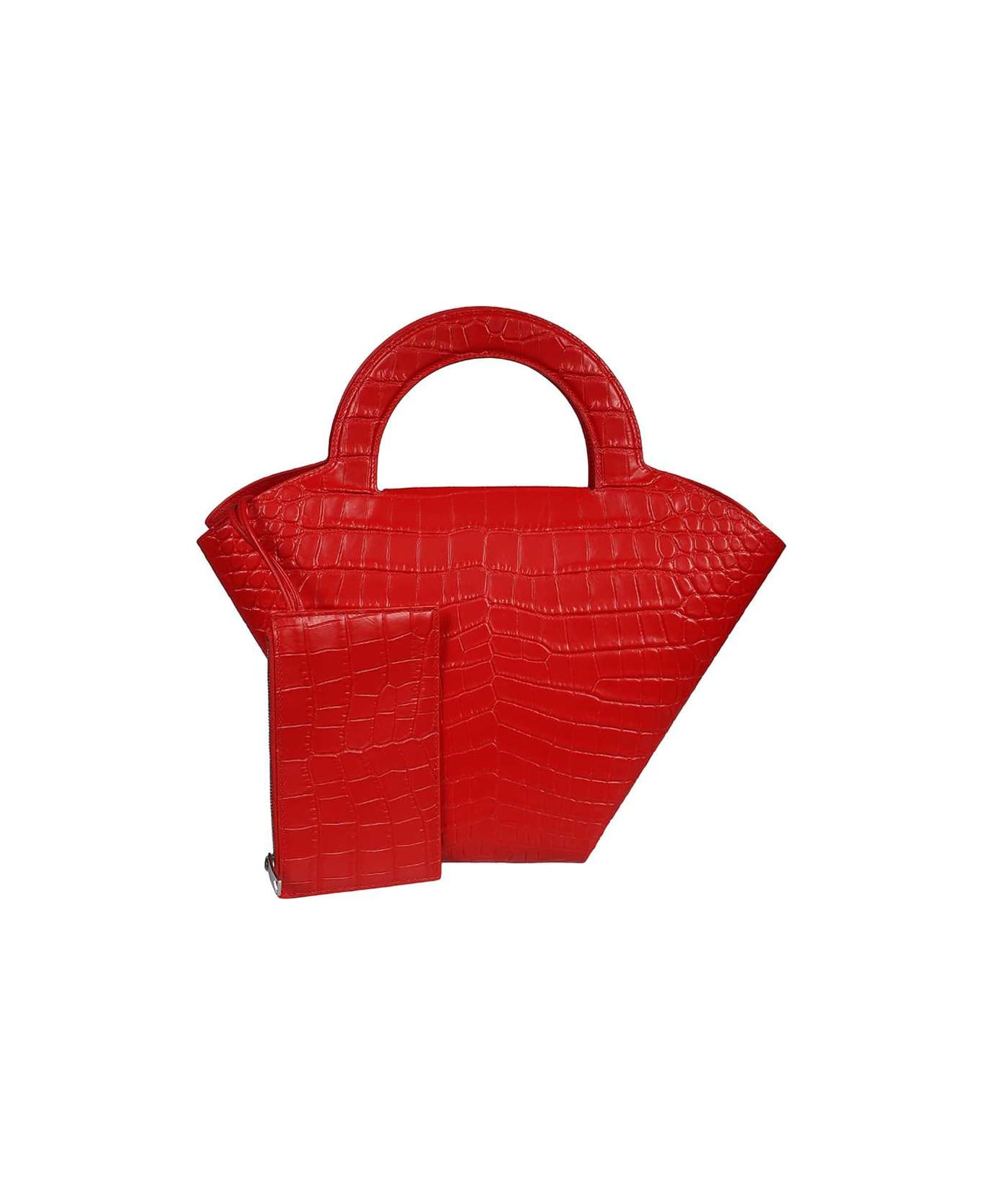 Bottega Veneta Medium Doll Bag - red トートバッグ