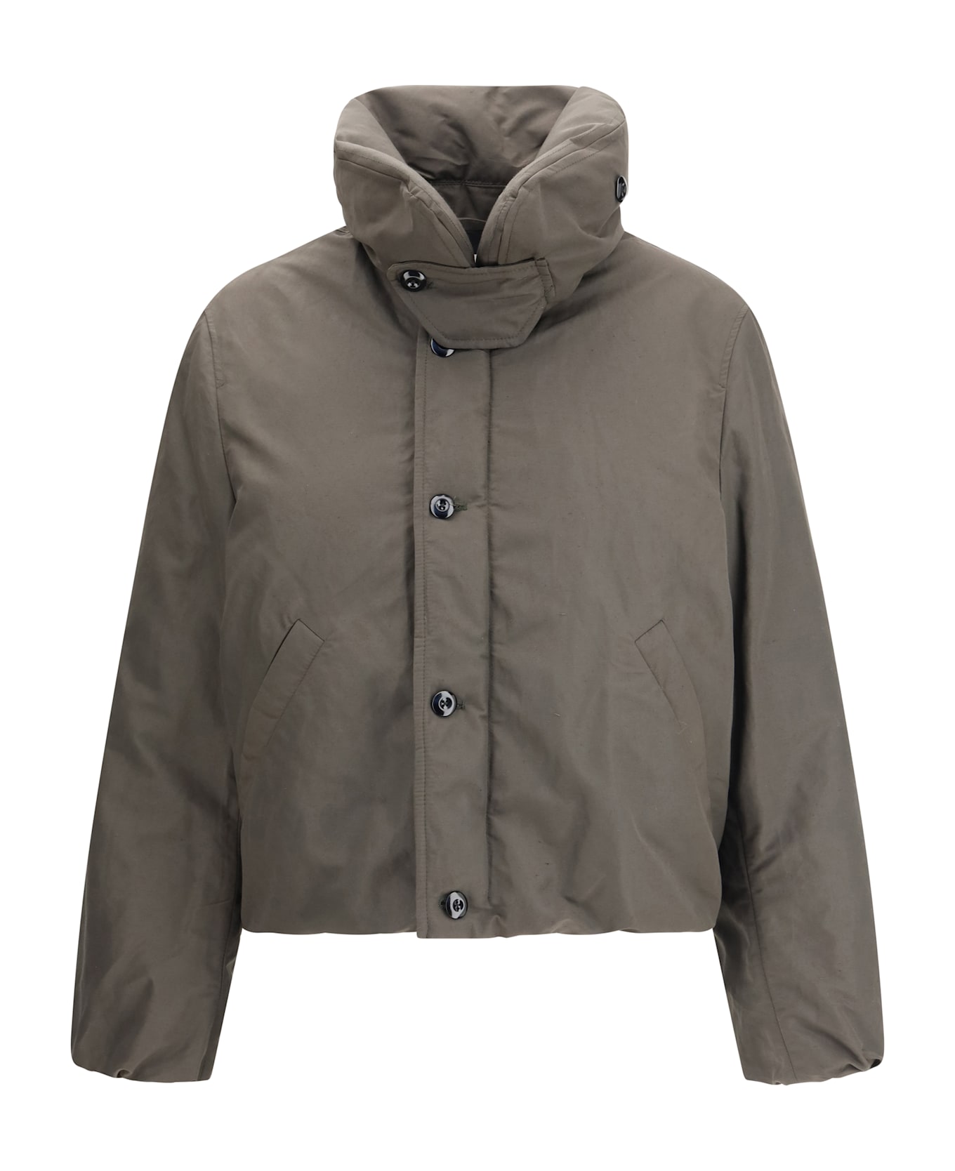 Lemaire Short Puffer Blouson - DARK ESPRESSO
