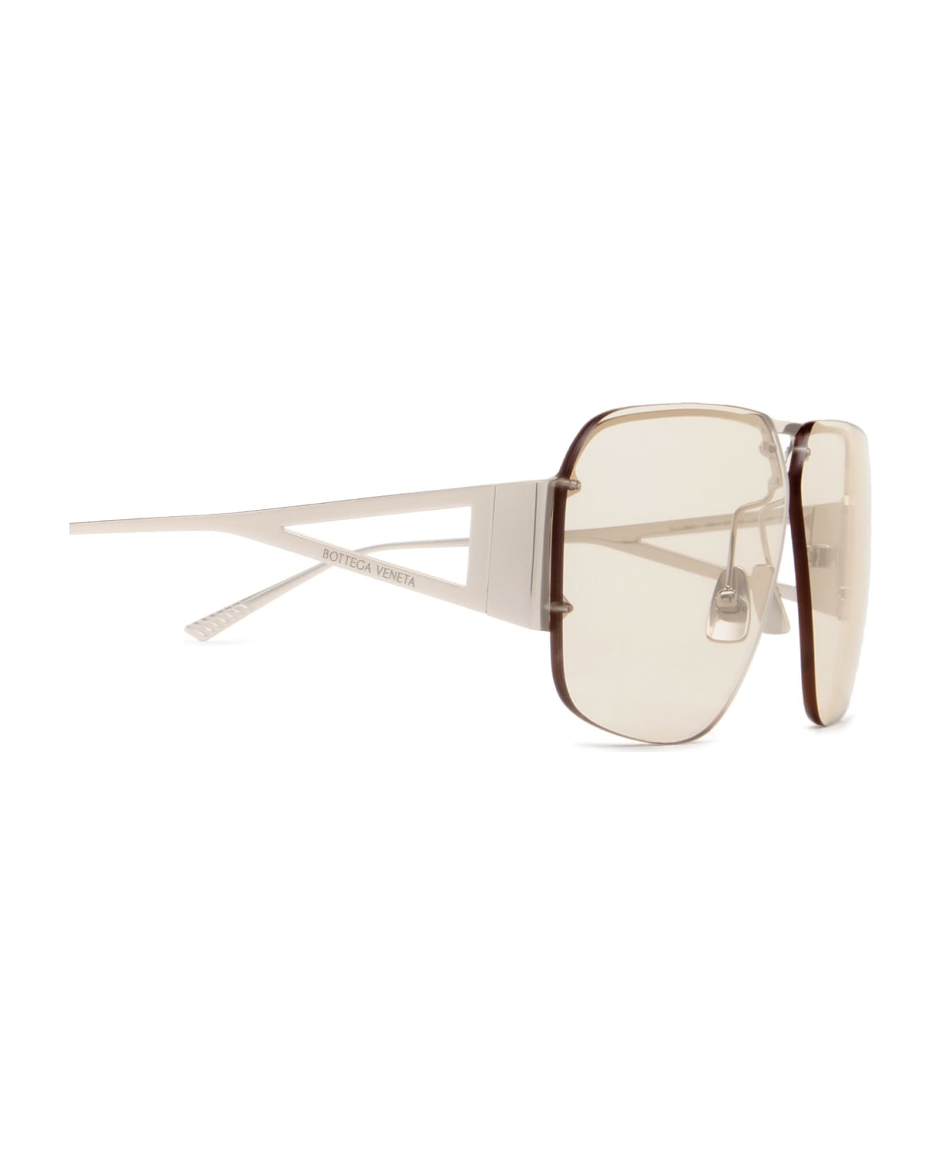 Bottega Veneta Eyewear Bv1065s Silver Sunglasses - Silver