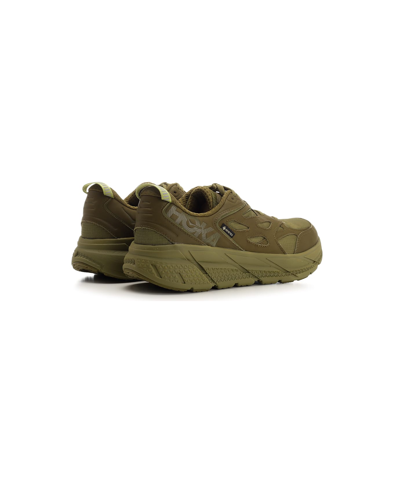 Hoka One One Military Clifton L Gtx Sneakers - Green