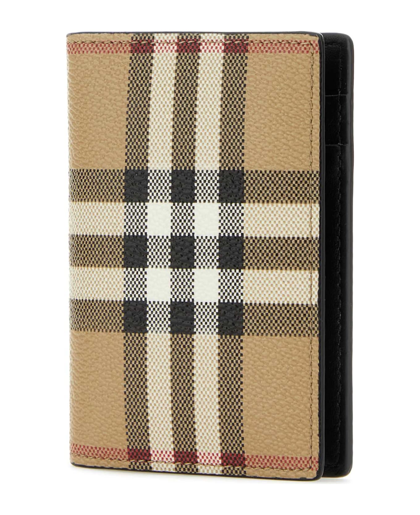 Burberry Printed Canvas Cardholder - ARCHIVEBEIGE