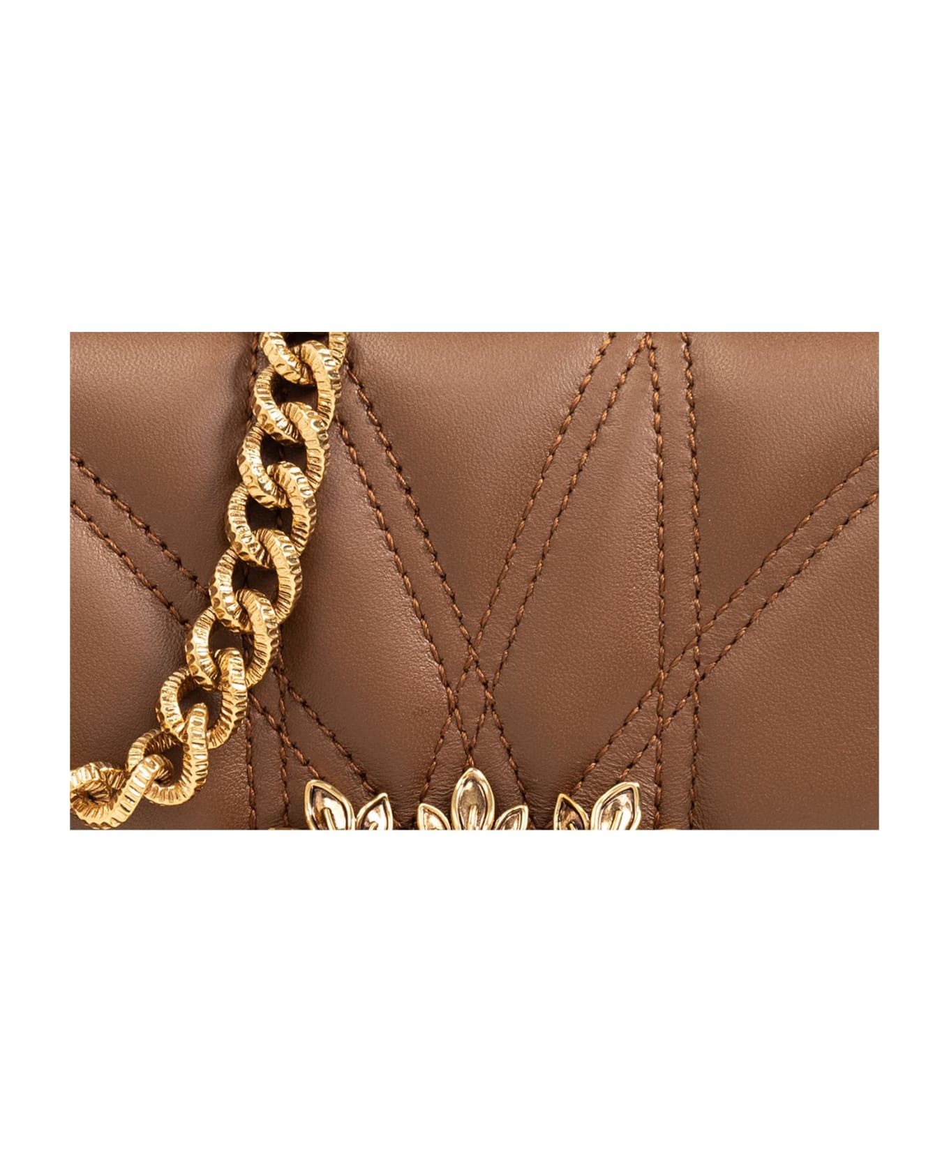 Dolce & Gabbana Shoulder Bag With Logo - Cammello ショルダーバッグ