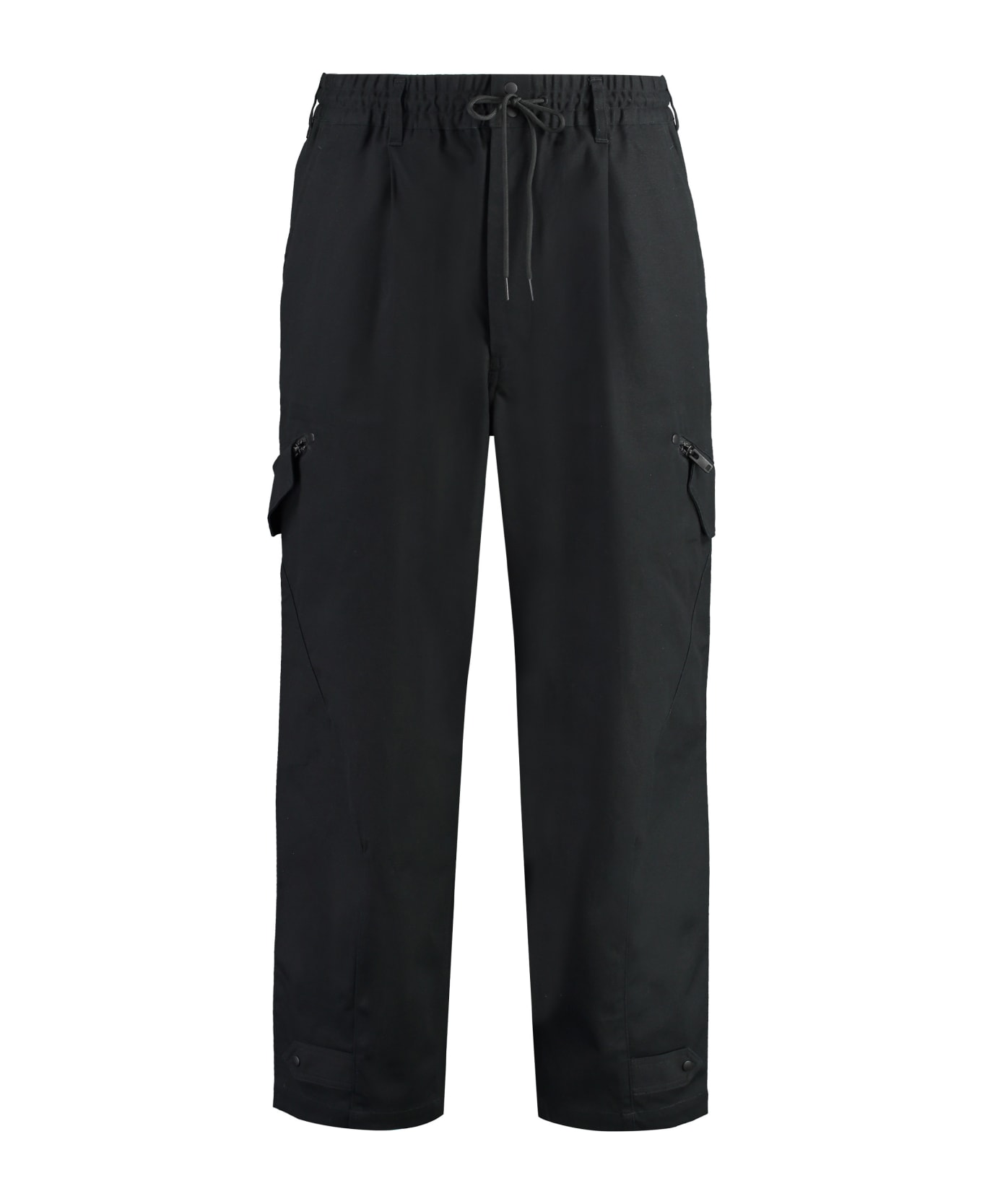 Y-3 Cotton Cargo-trousers - black