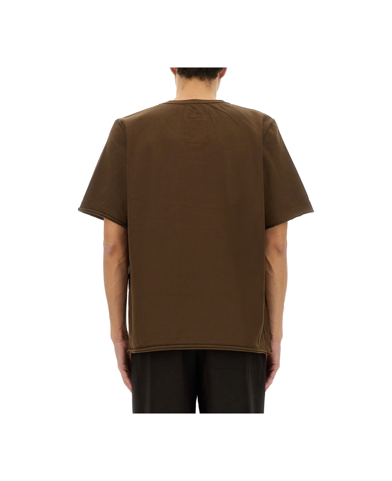 Uma Wang Cotton T-shirt - BROWN