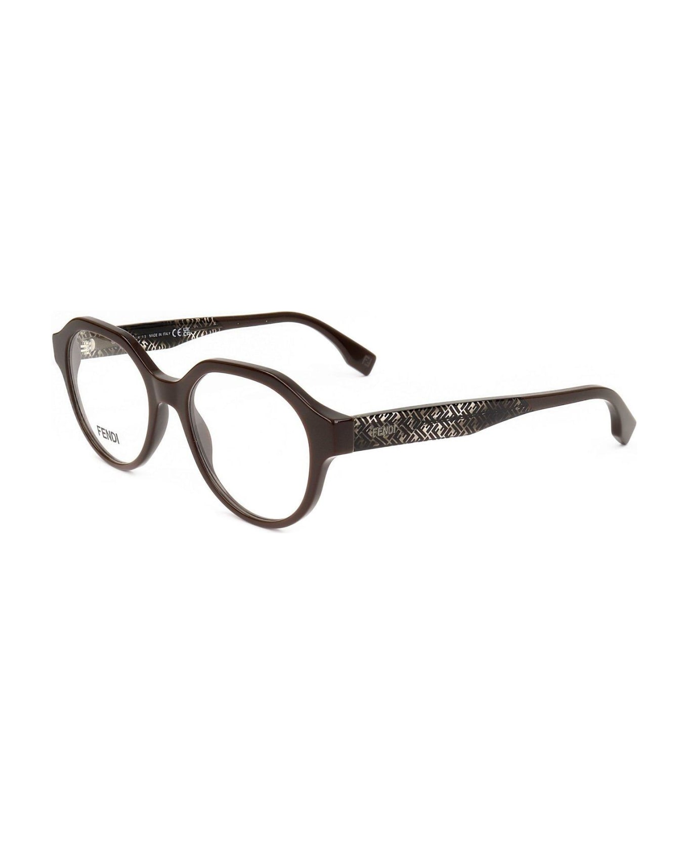 Fendi Eyewear Round Frame Glasses - 050