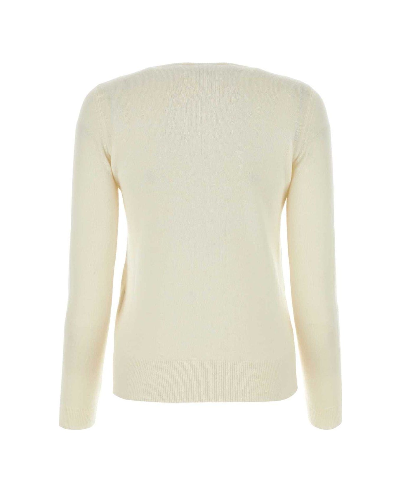 Max Mara Bari Wool And Cashmere Sweater - WHITE ニットウェア