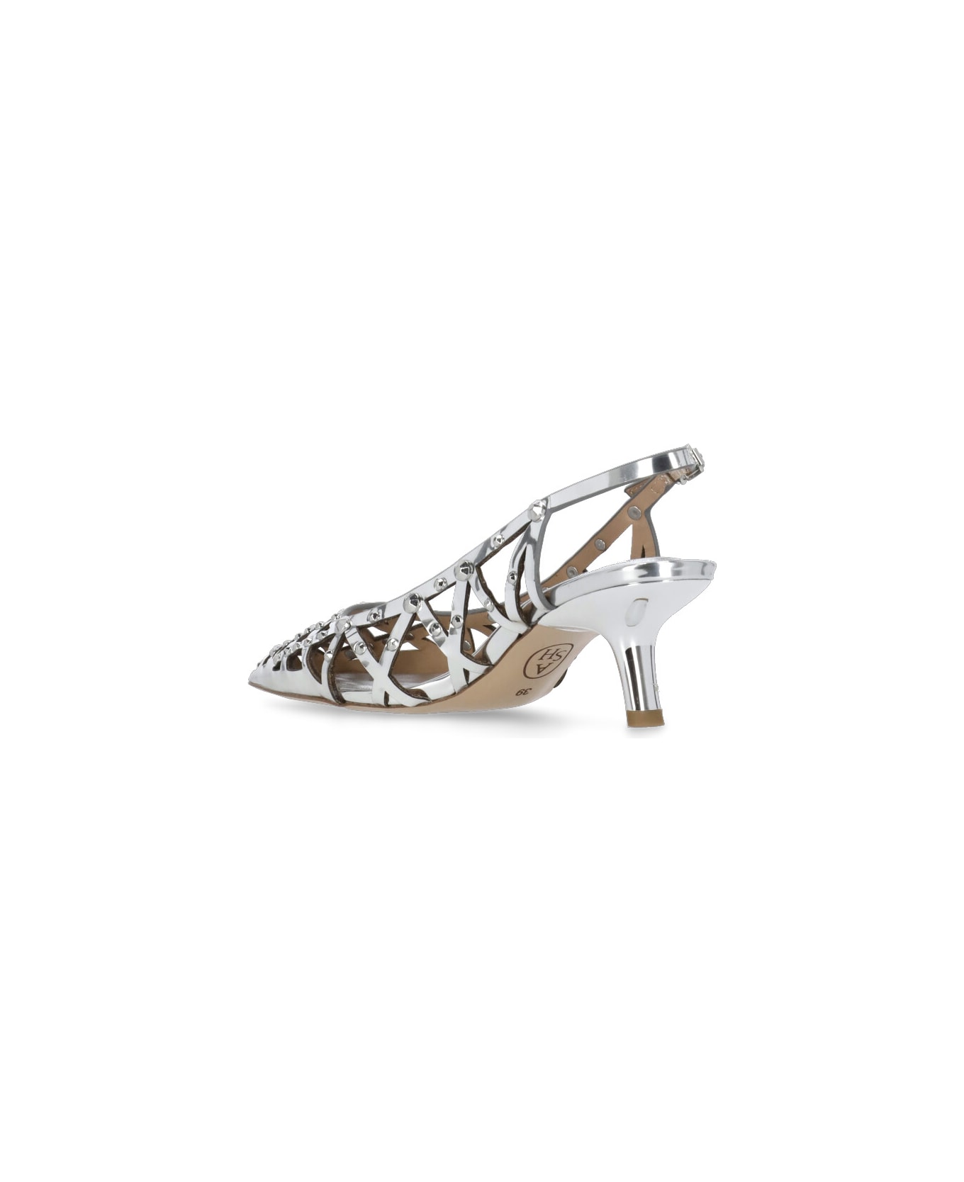 Ash Bizarre Slingback - Silver