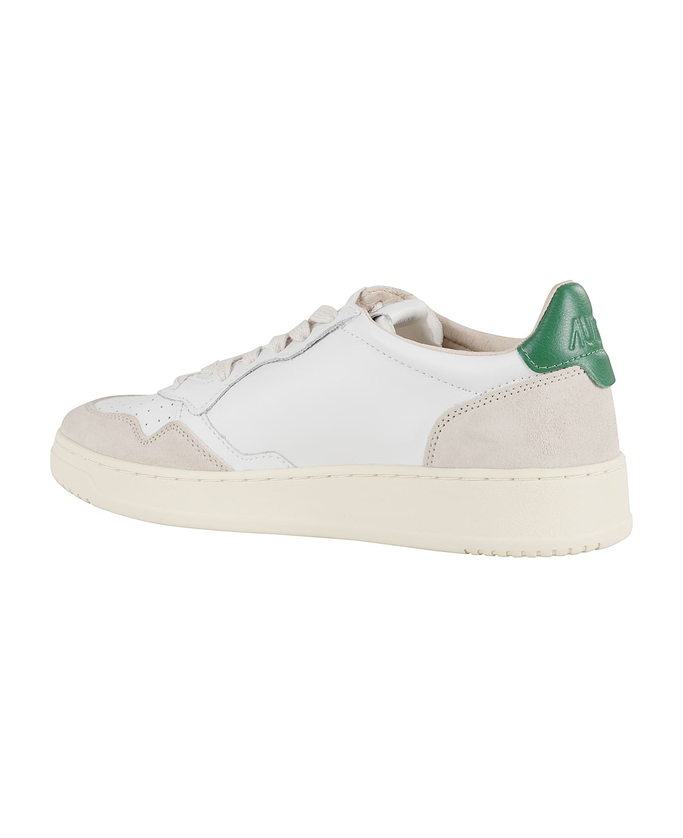 Autry Medalist Low - White Amazonia