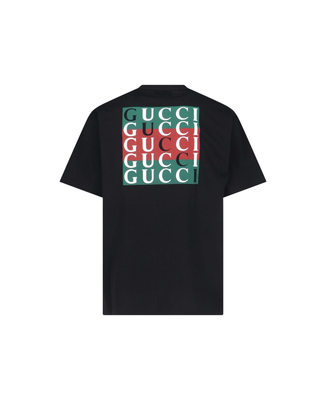 Gucci Printed T-shirt - Black