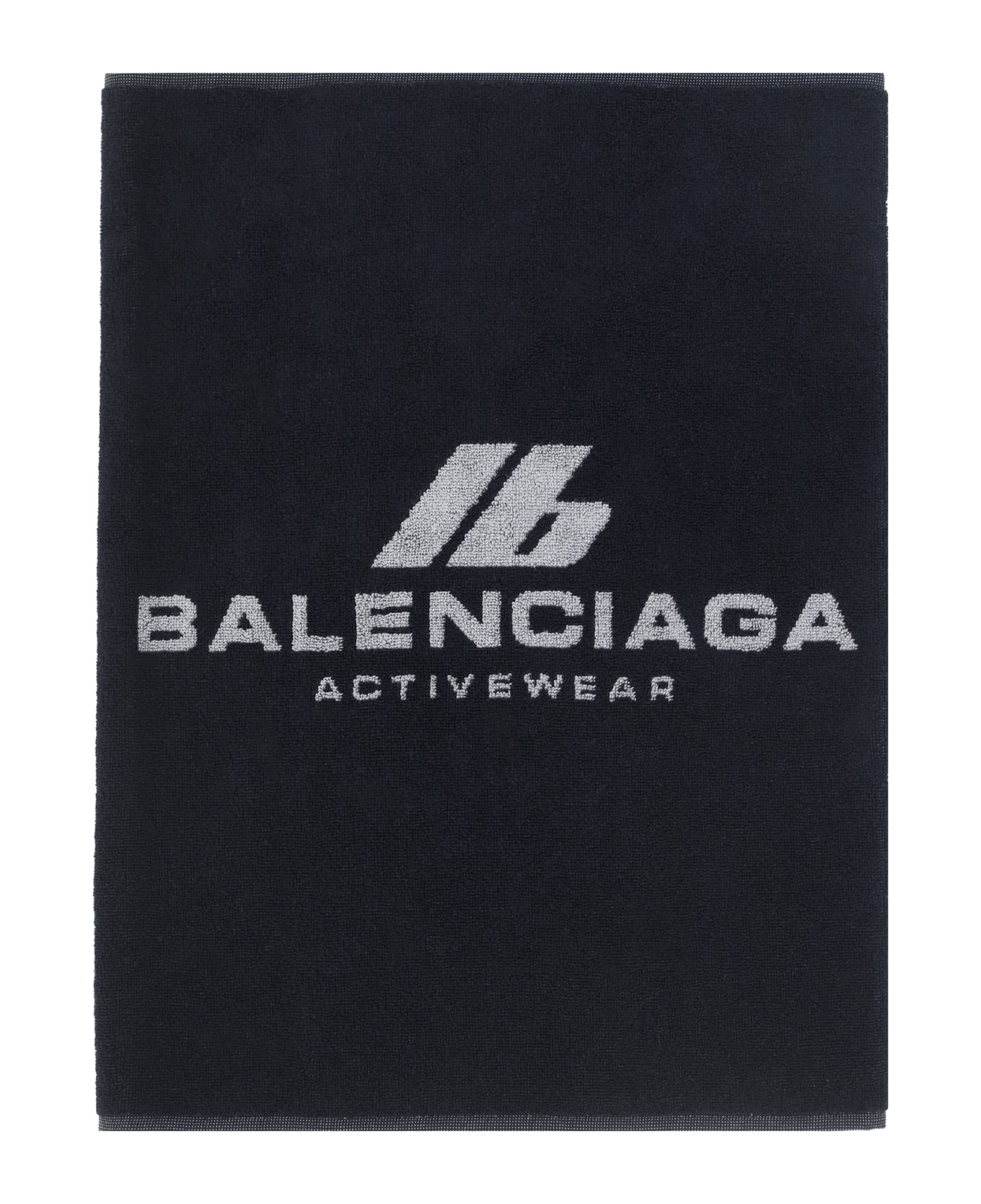 Balenciaga Gym Towel - Black/grey