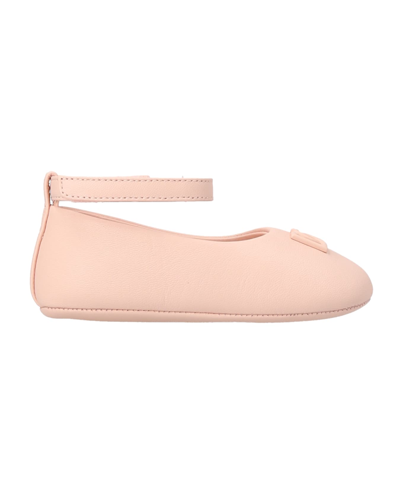 Dolce & Gabbana Strap Ballet Flats - Pink