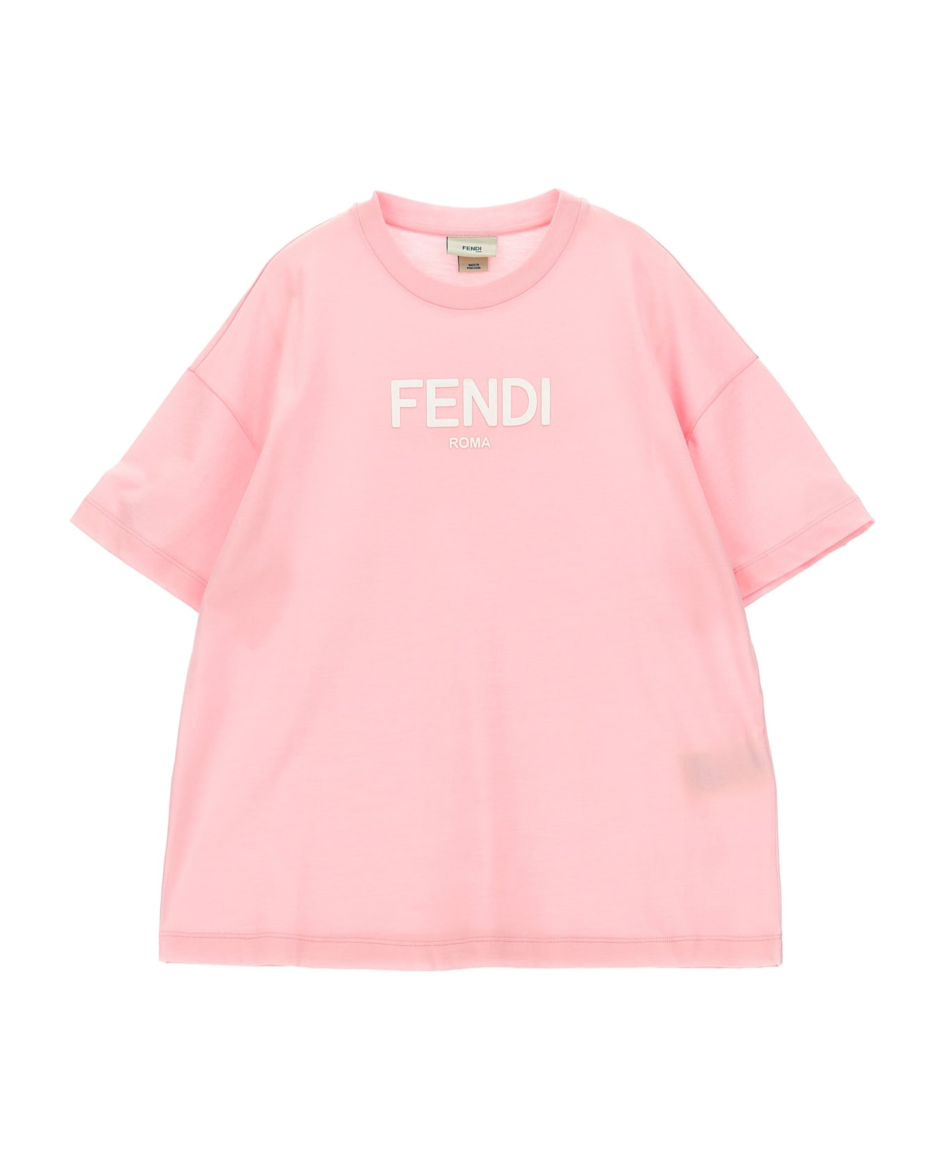Fendi Logo T-shirt - Pink Tシャツ＆ポロシャツ