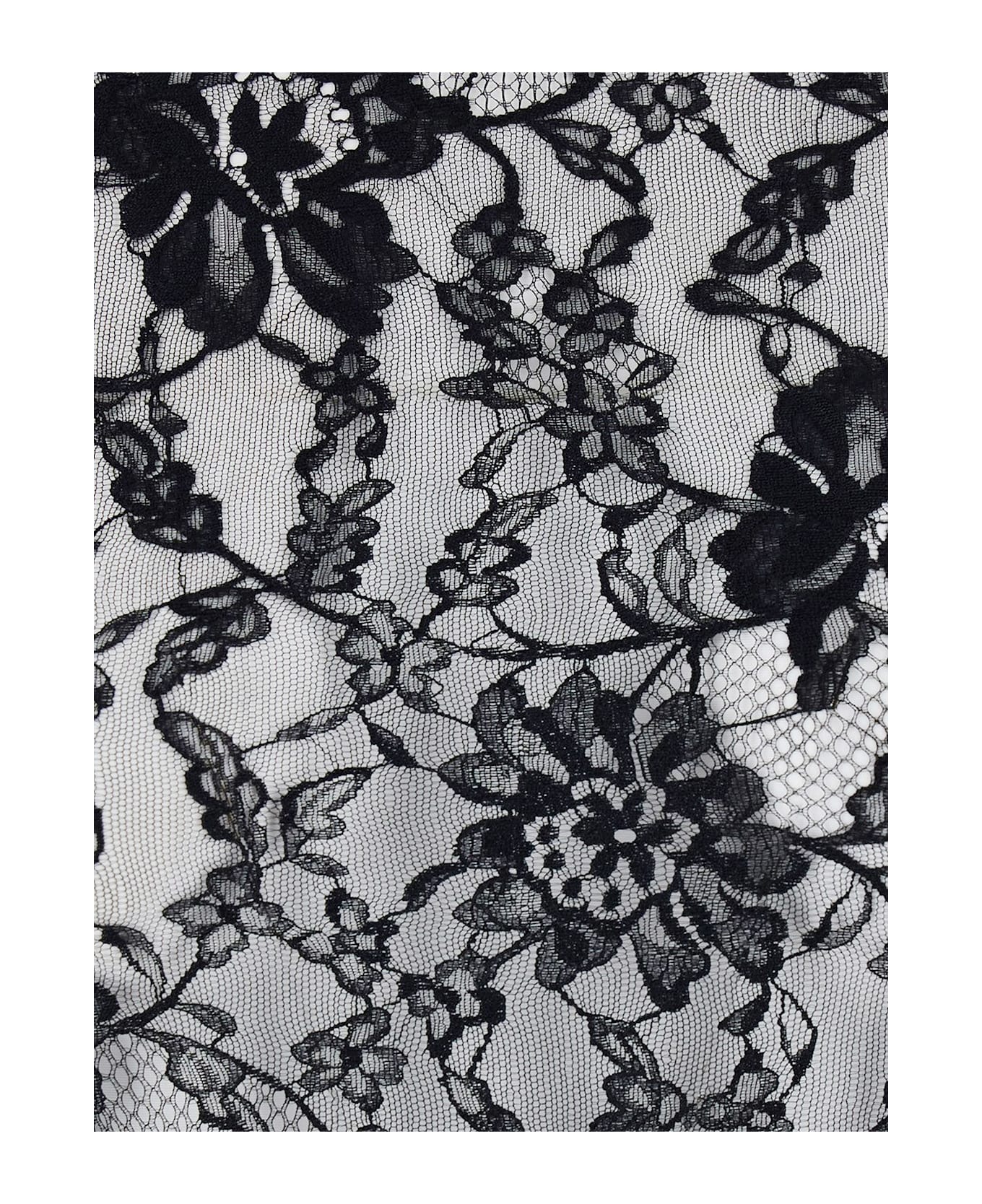Valentino Lace Body Top - Black