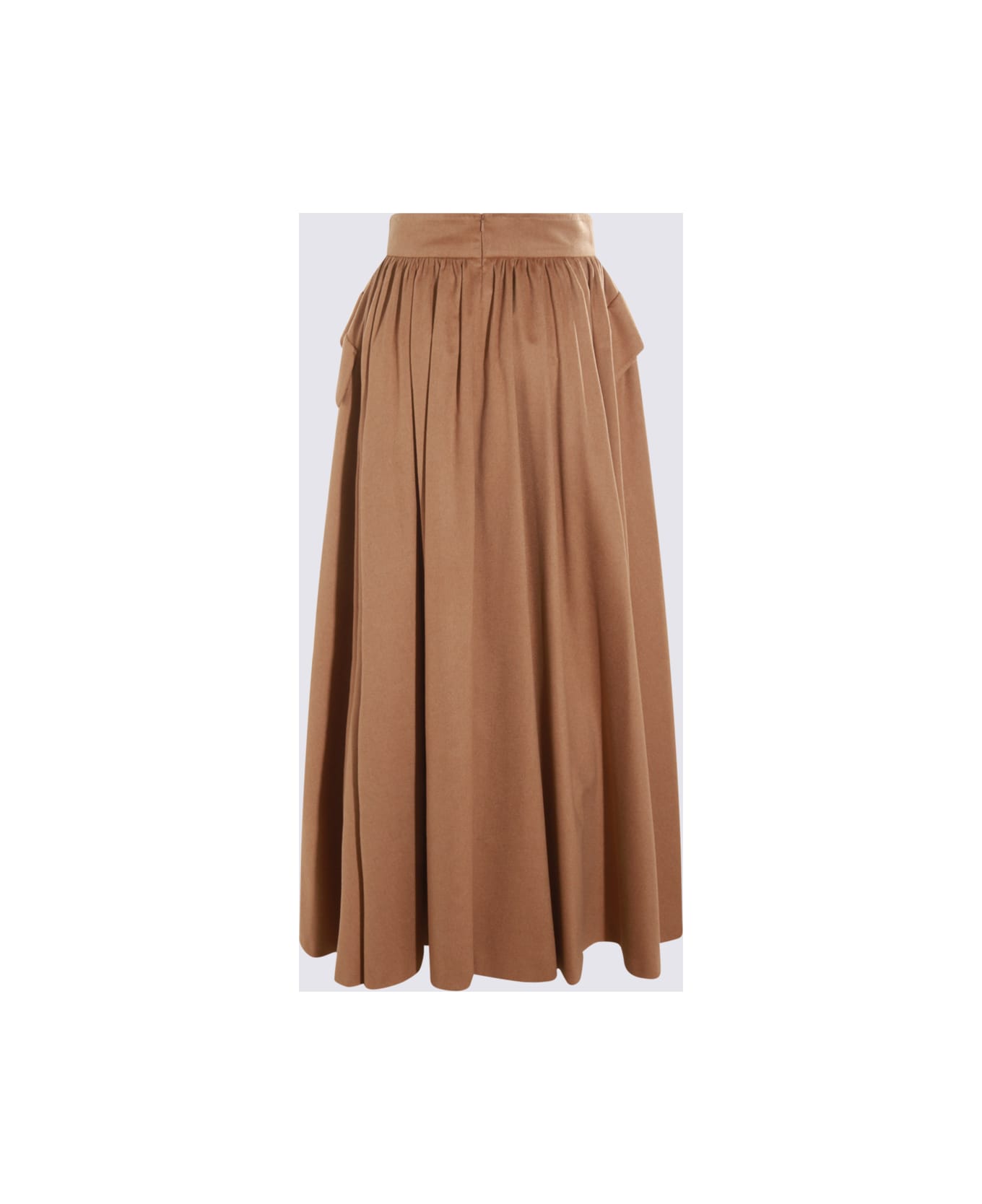 Max Mara Beige Eufemia Skirt - Camel