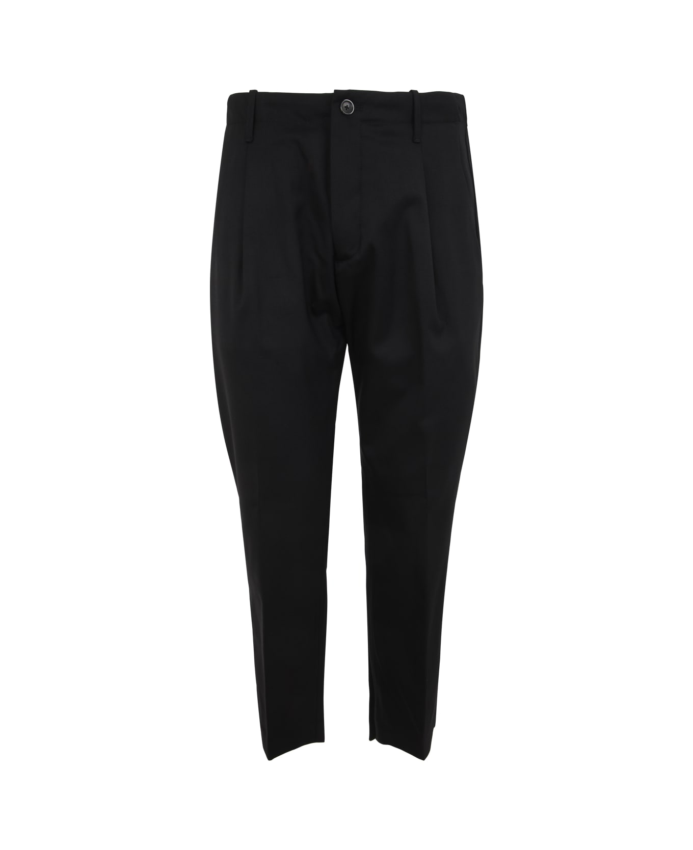 Nine in the Morning Stretch Pants With Pences - Black