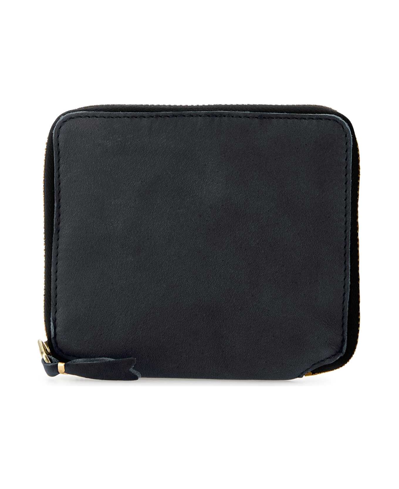 Comme des Garçons Black Leather Wallet - BLACK 財布