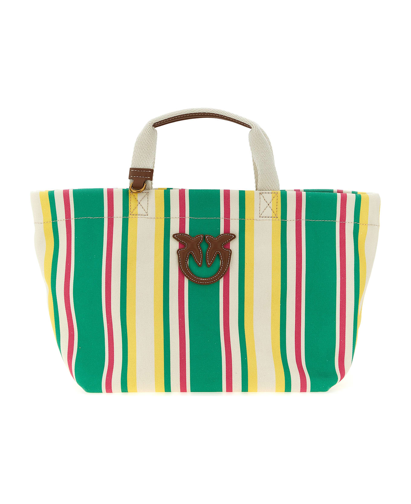 Pinko Shopping Medium Stripes - Multicolor