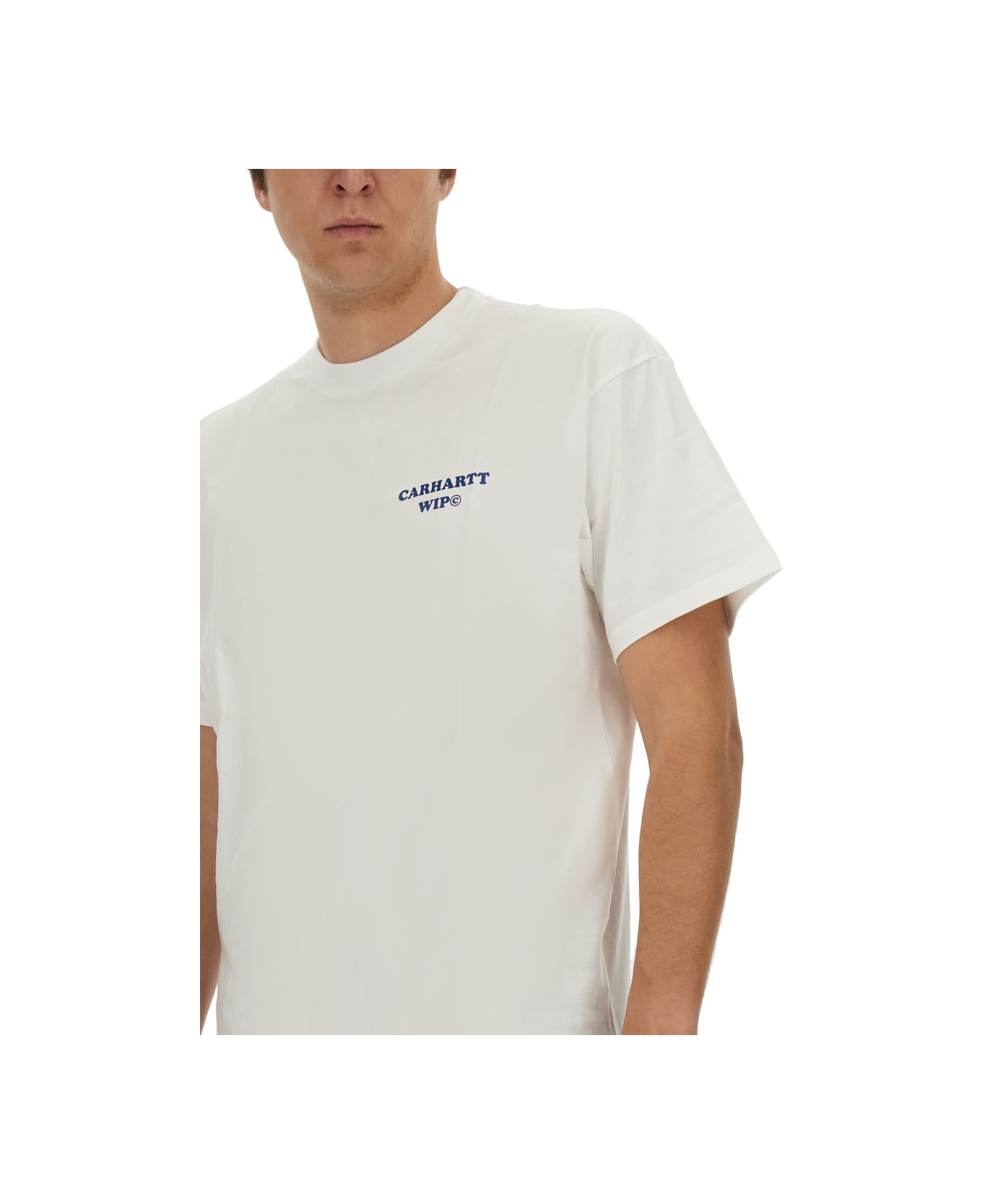 Carhartt T-shirt With Logo - WHITE