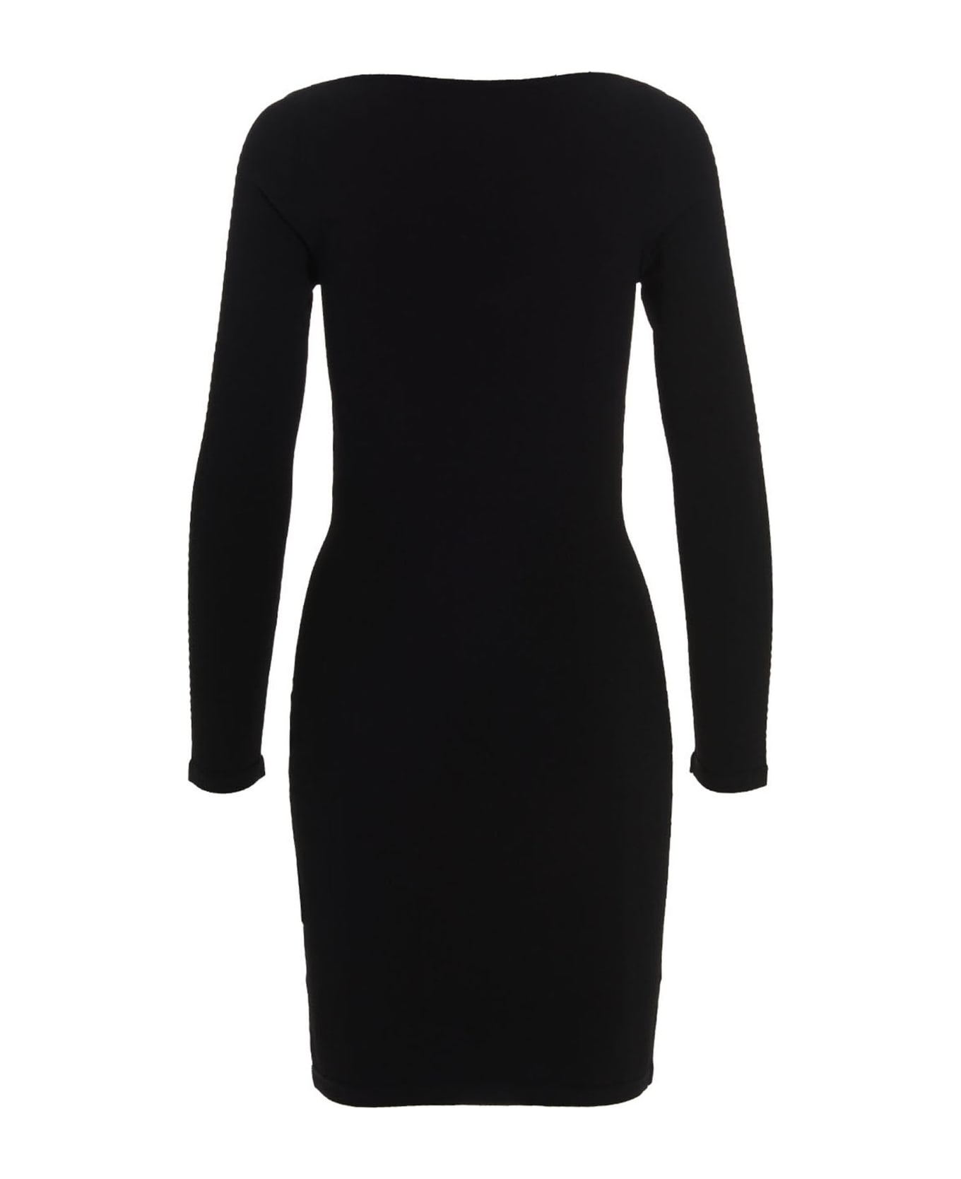 Dsquared2 Ribbed Viscose Dress - Black   ワンピース＆ドレス