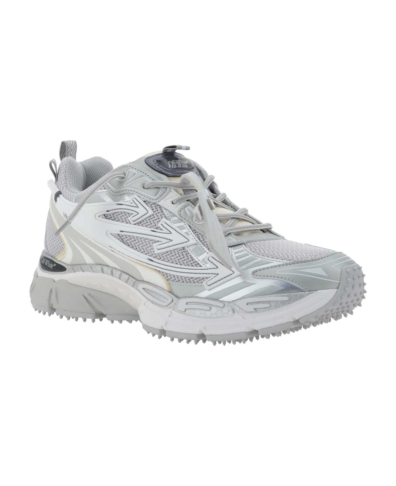 Off-White Be Right Back Sneakers - Grey Silver