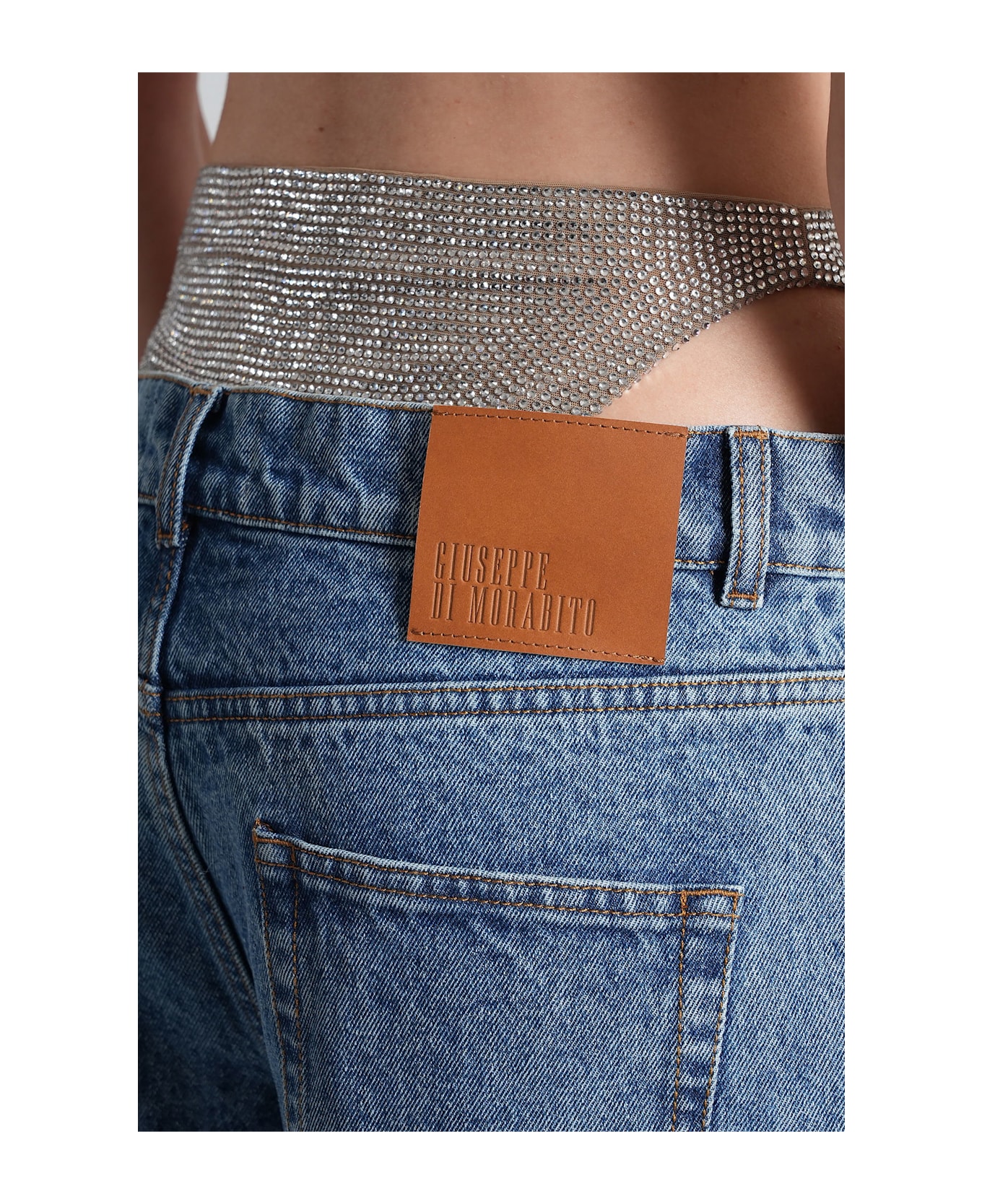 Giuseppe di Morabito Jeans In Blue Cotton - blue