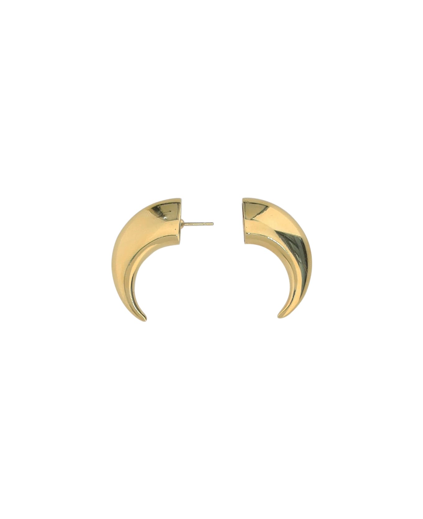 Marine Serre Crescent Moon Earring - GOLD