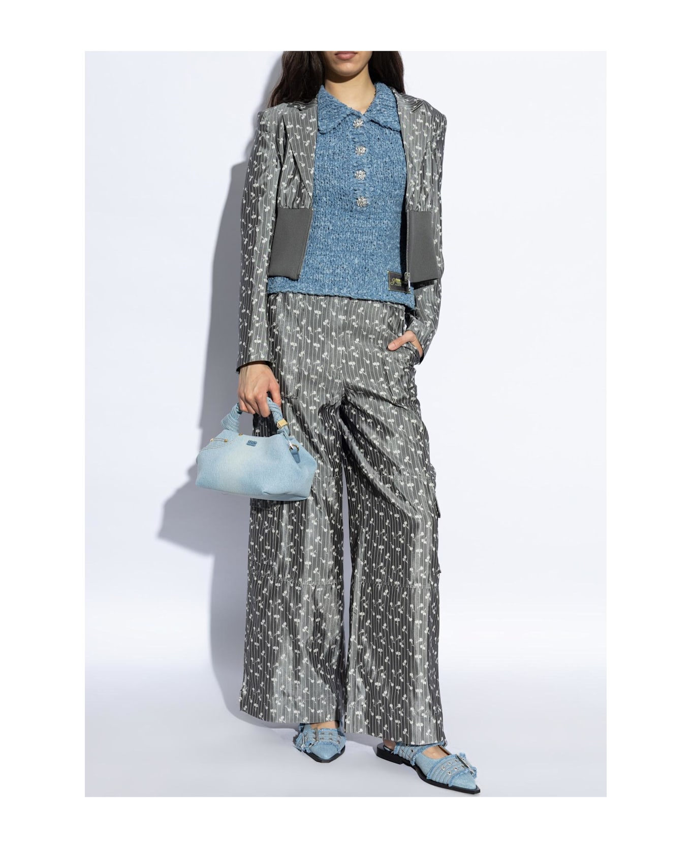 Ganni Shoes With Buckles - blue