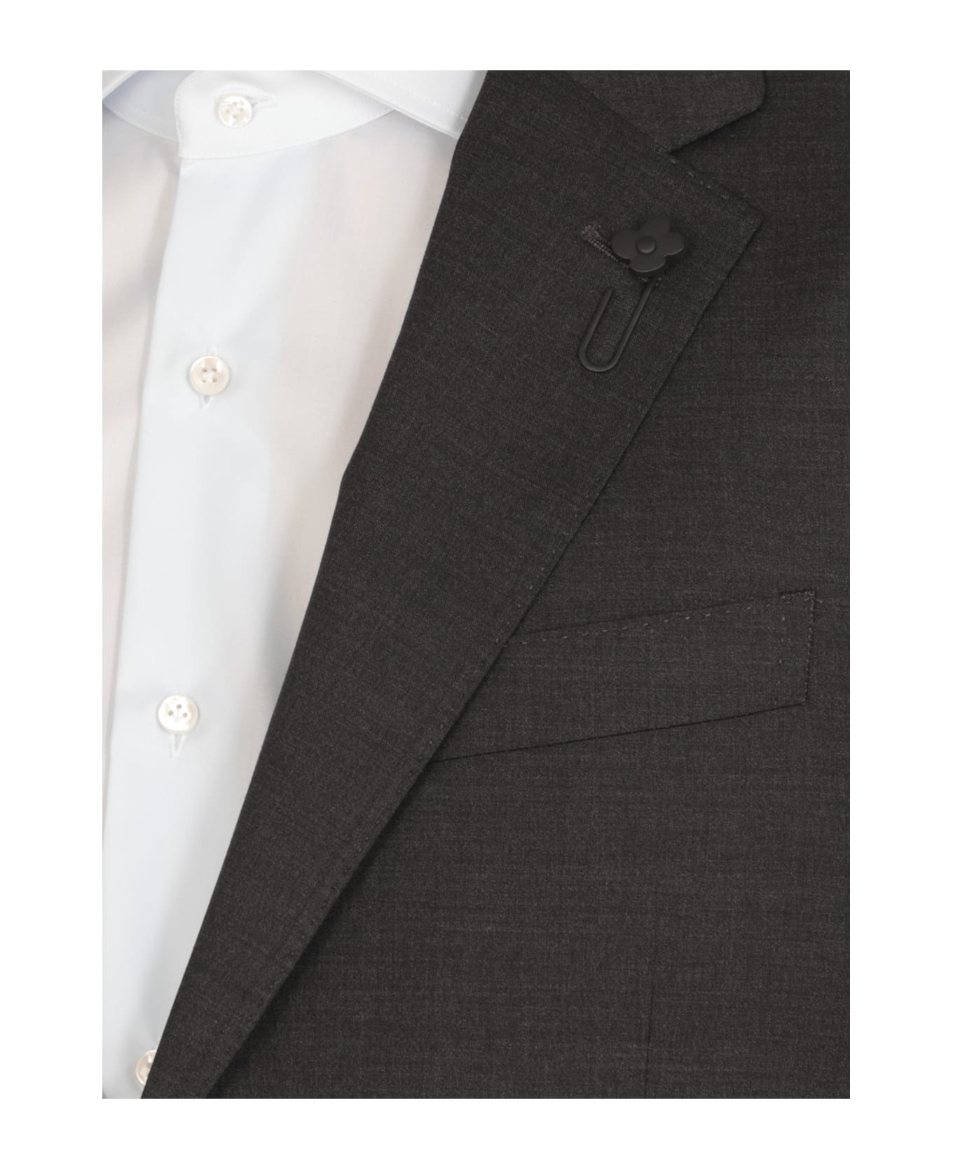 Lardini Virgin Wool Suit - Grey