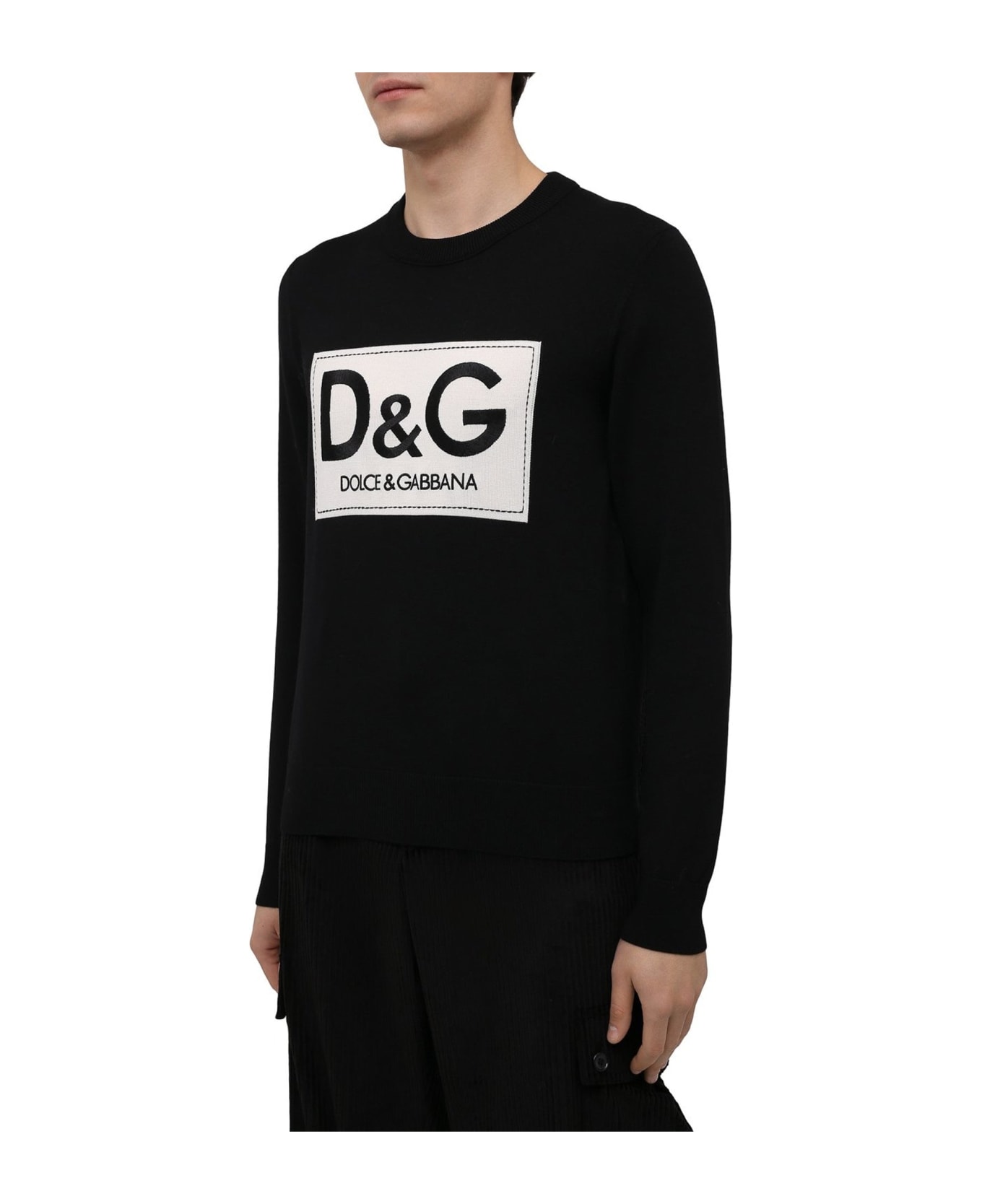Dolce & Gabbana Dg Pullover - Black