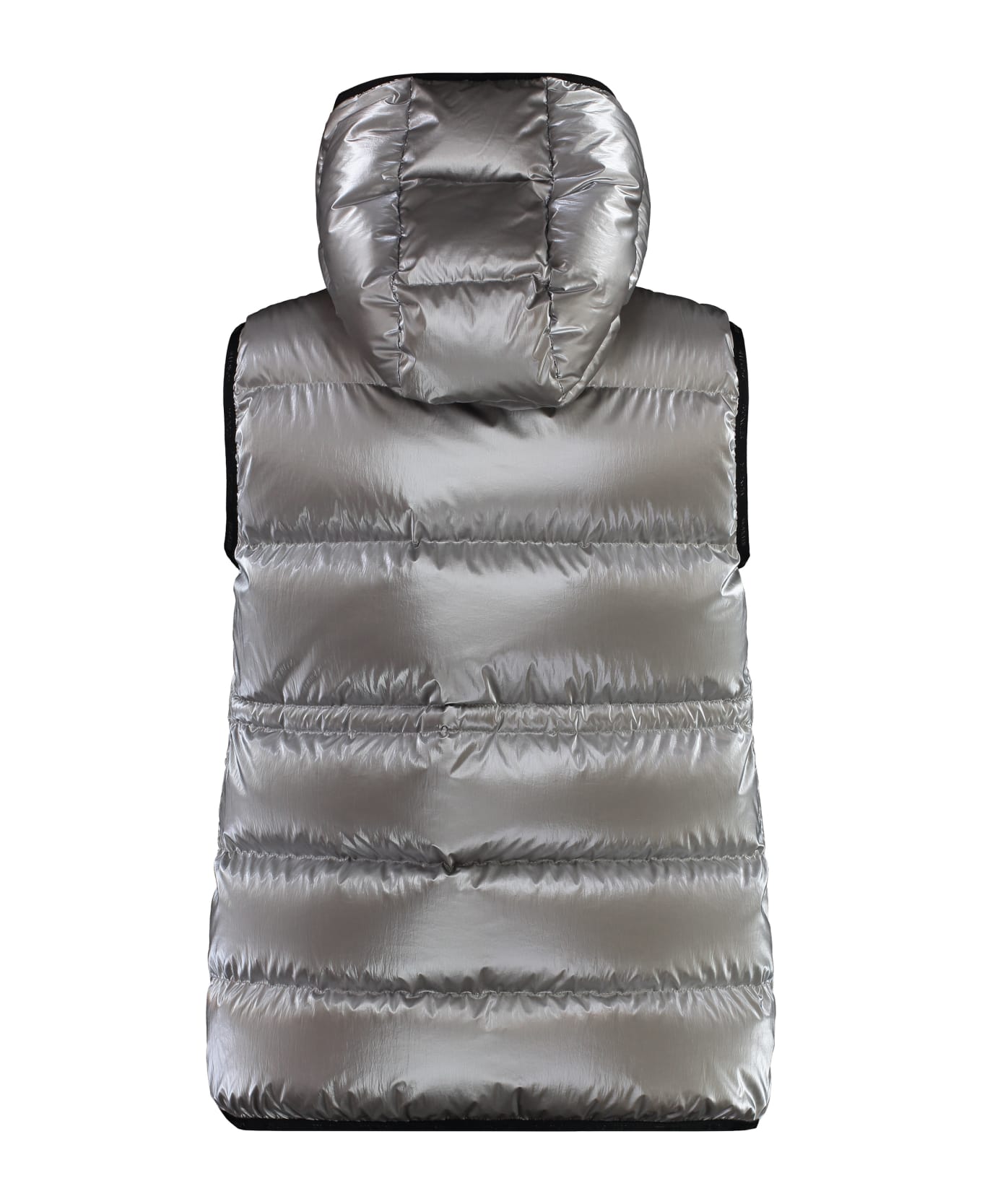 Moncler Hera Bodywarmer Jacket - silver