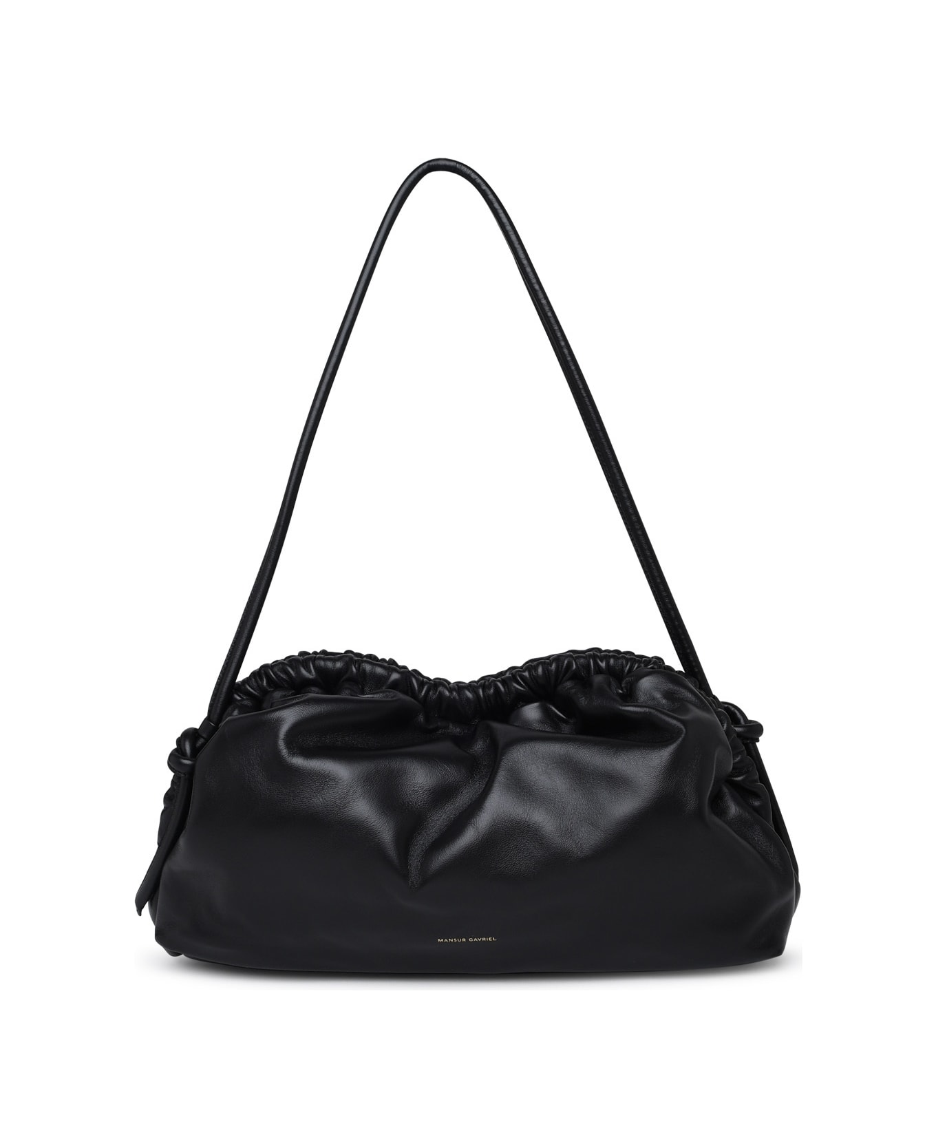 Mansur Gavriel 'cloud' Black Leather Crossbody Bag - Black