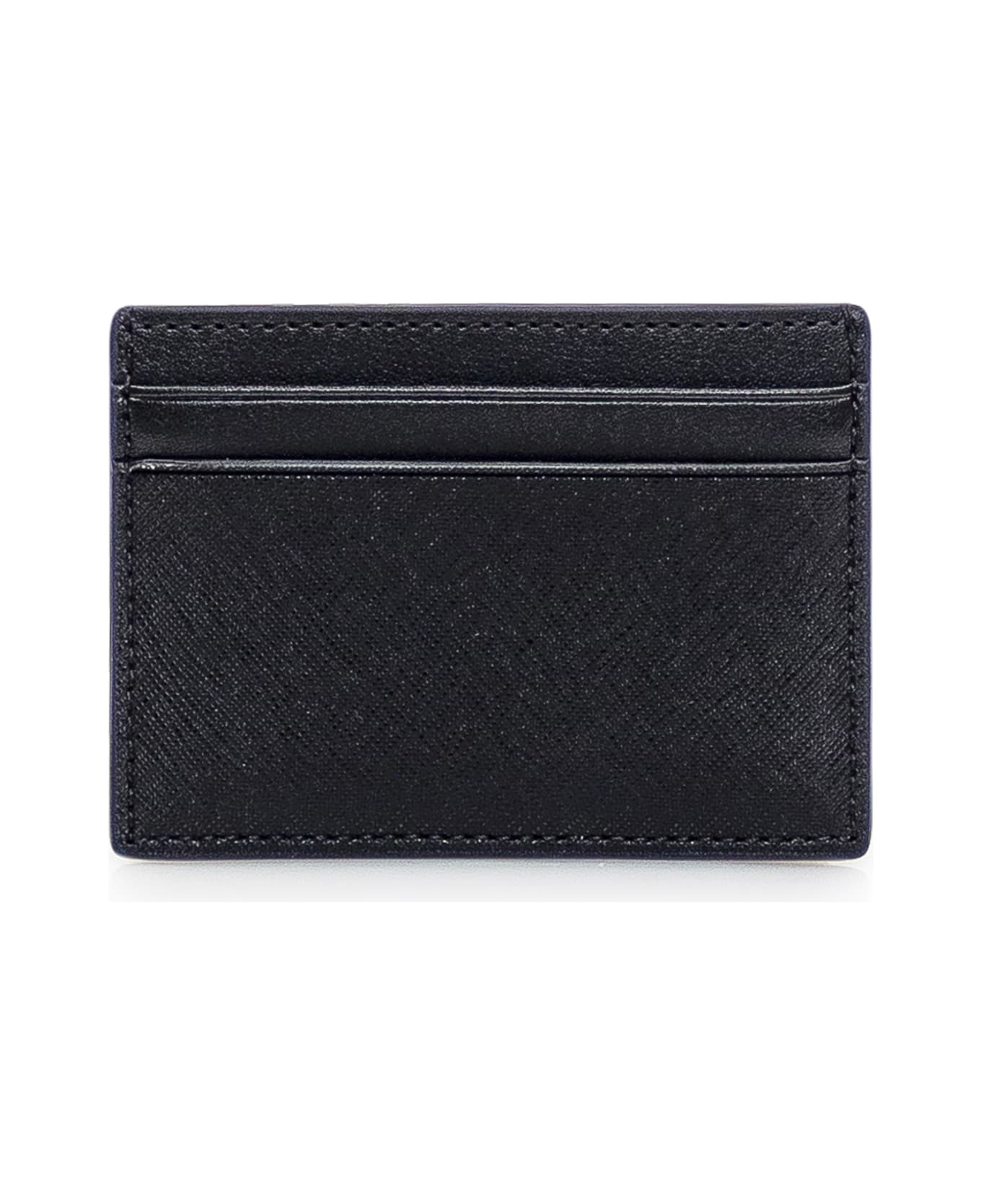 Bally Leather Card Holder - BLACK