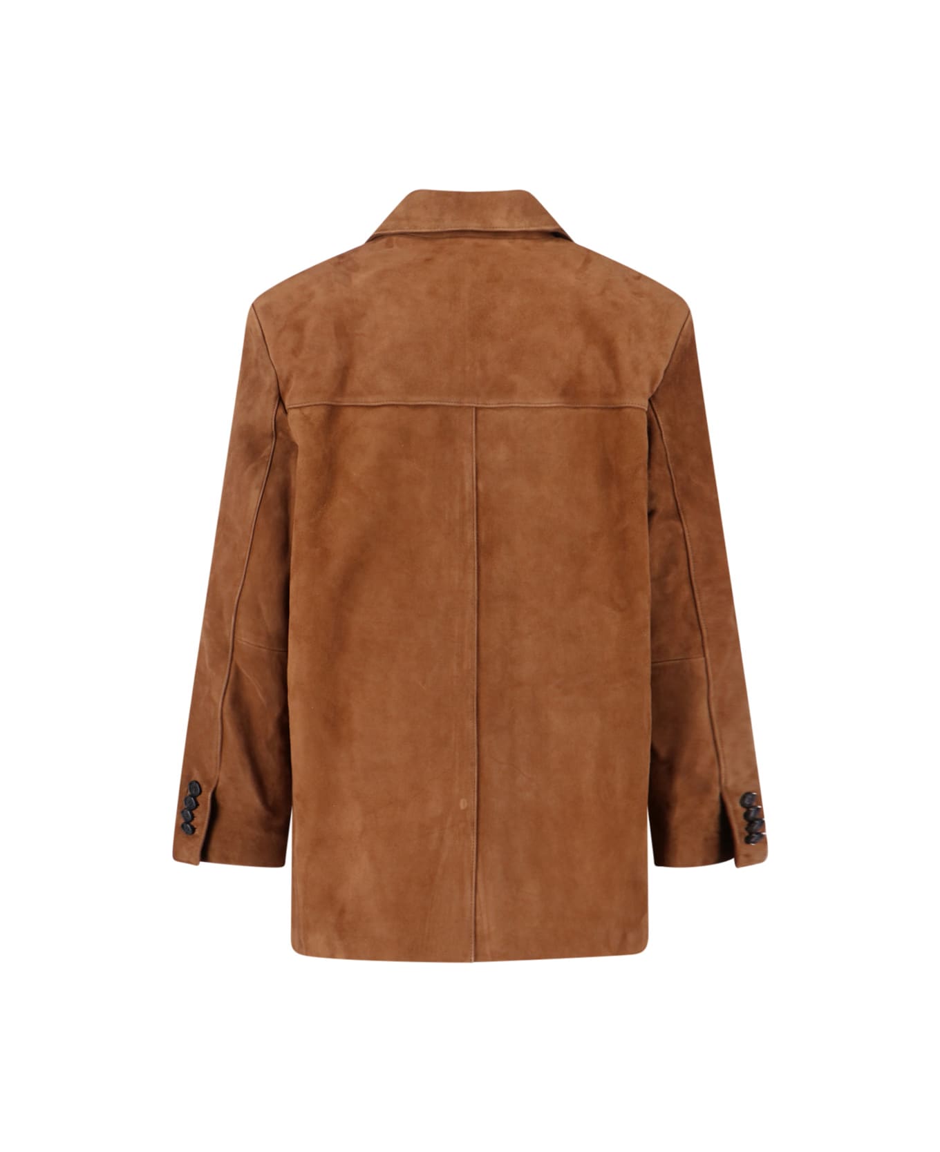 Dunst Suede Jacket - BROWN