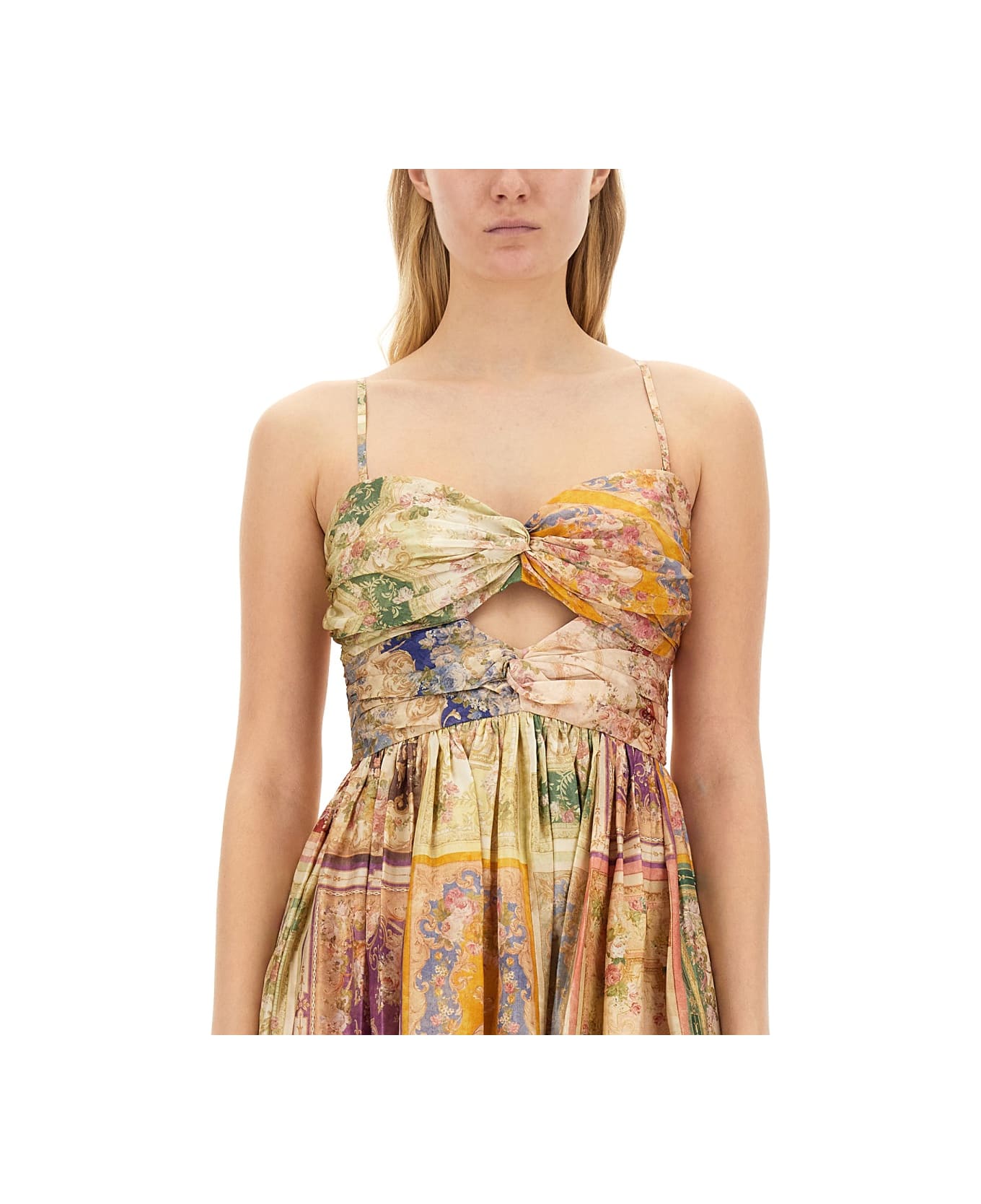 Zimmermann Floral Print Dress - MULTICOLOUR