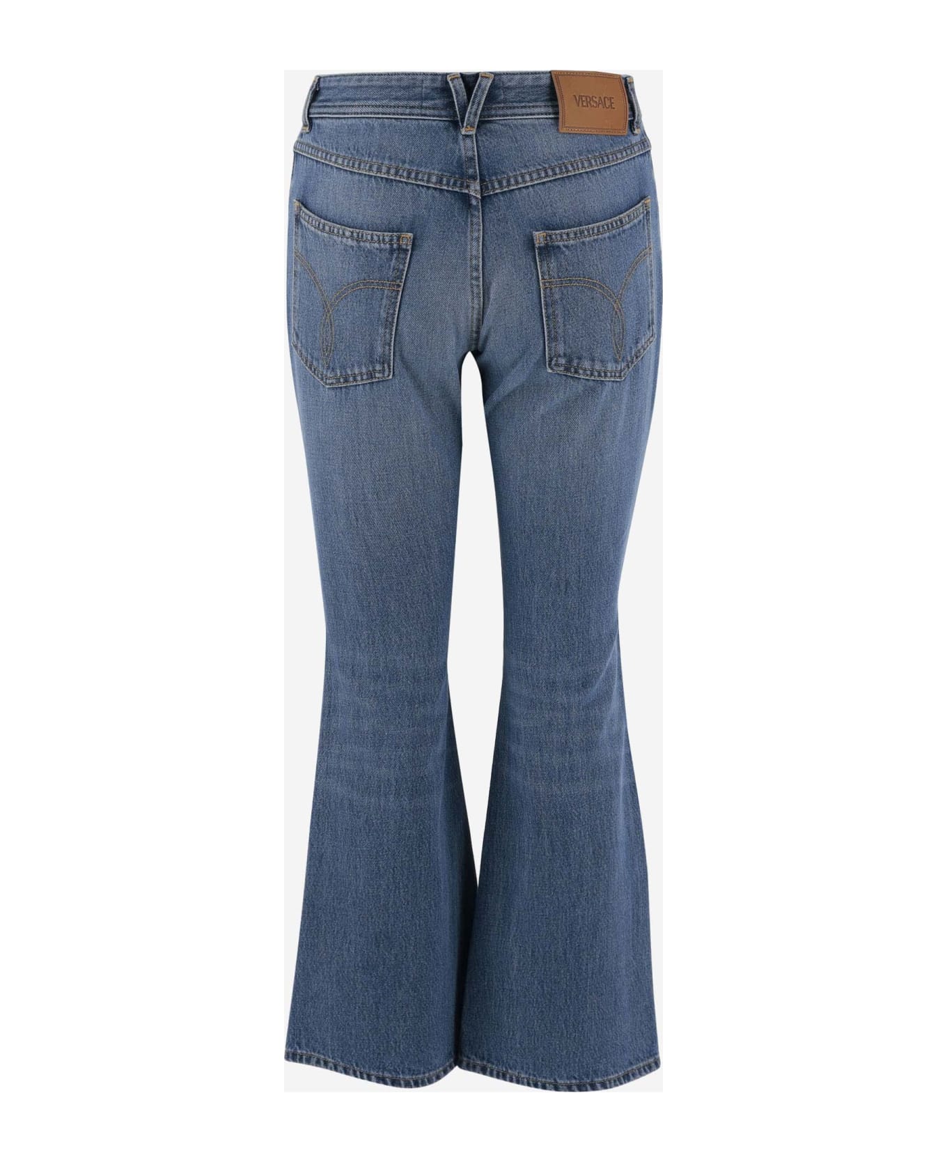 Versace Slim Denim Pants - Denim