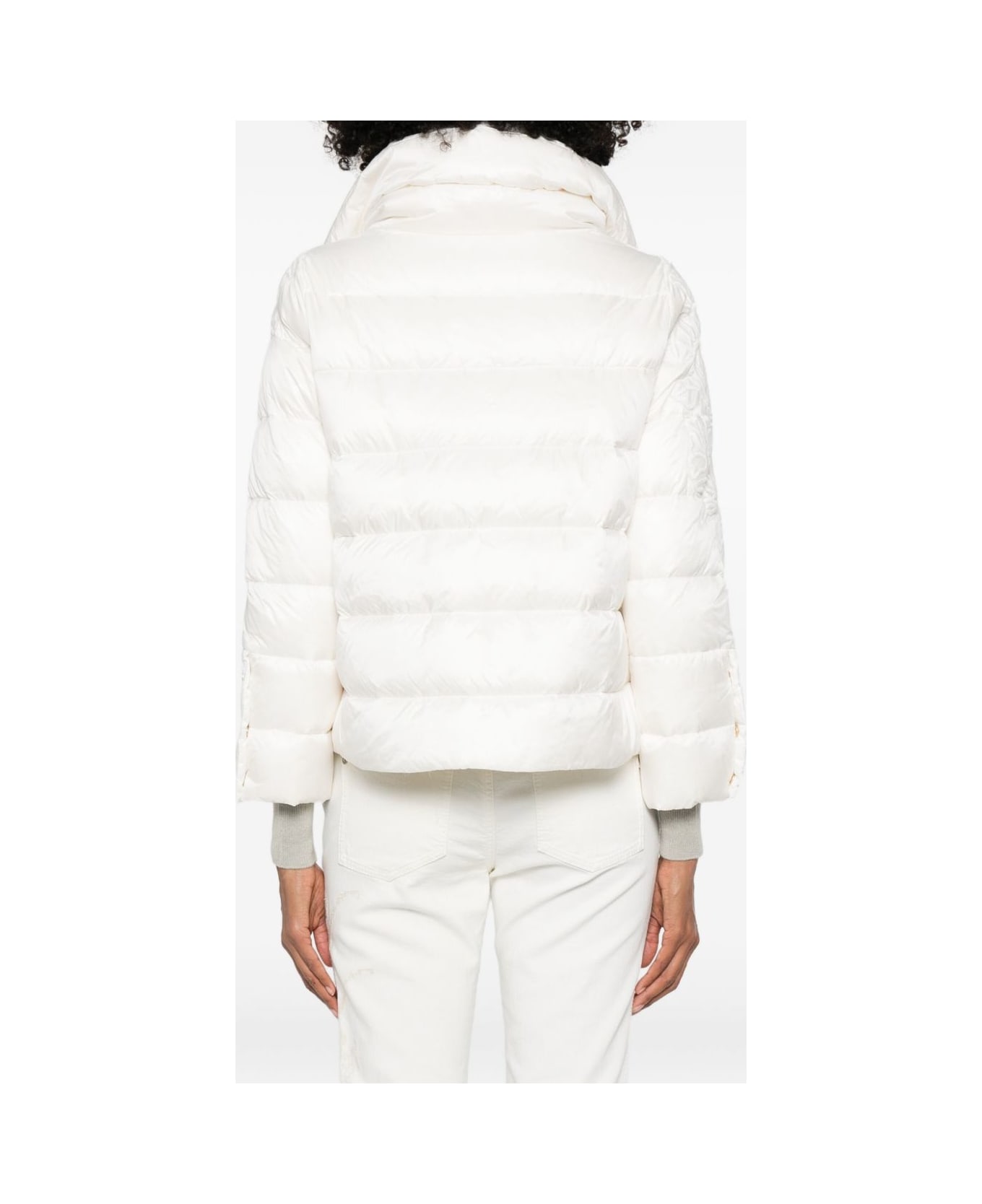 Ermanno Firenze Short Down Jacket - Beige