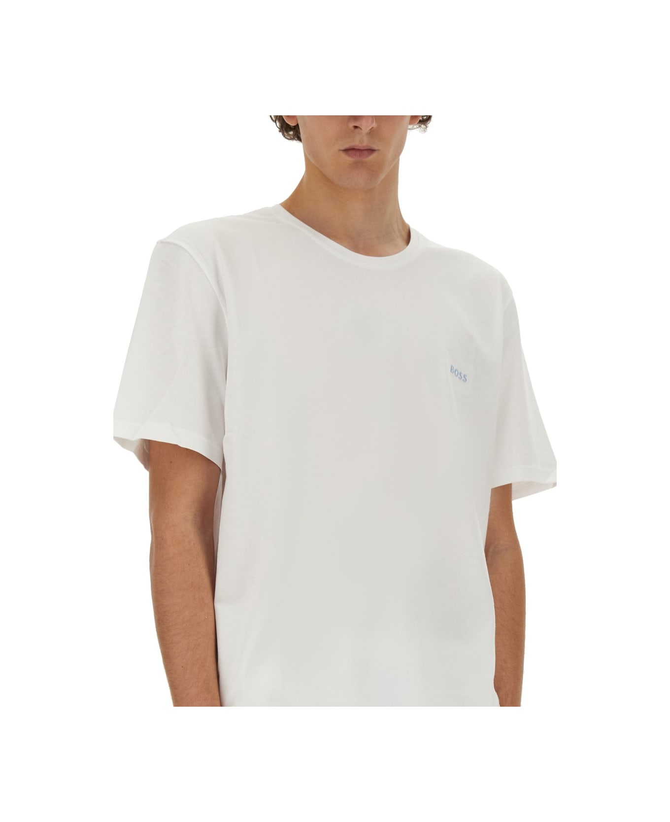 Hugo Boss T-shirt With Logo - WHITE シャツ