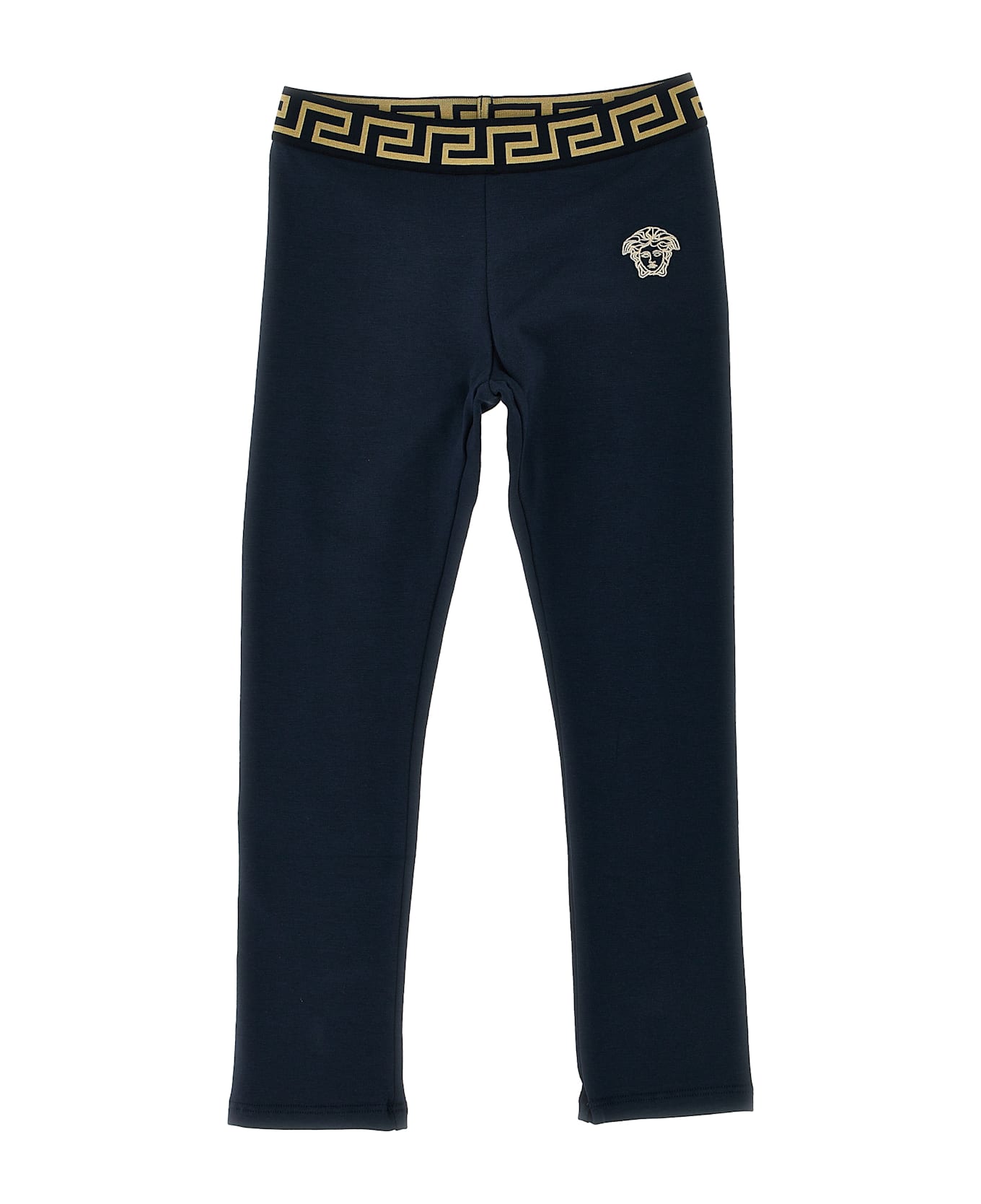 Versace 'medusa' Leggings - Blue