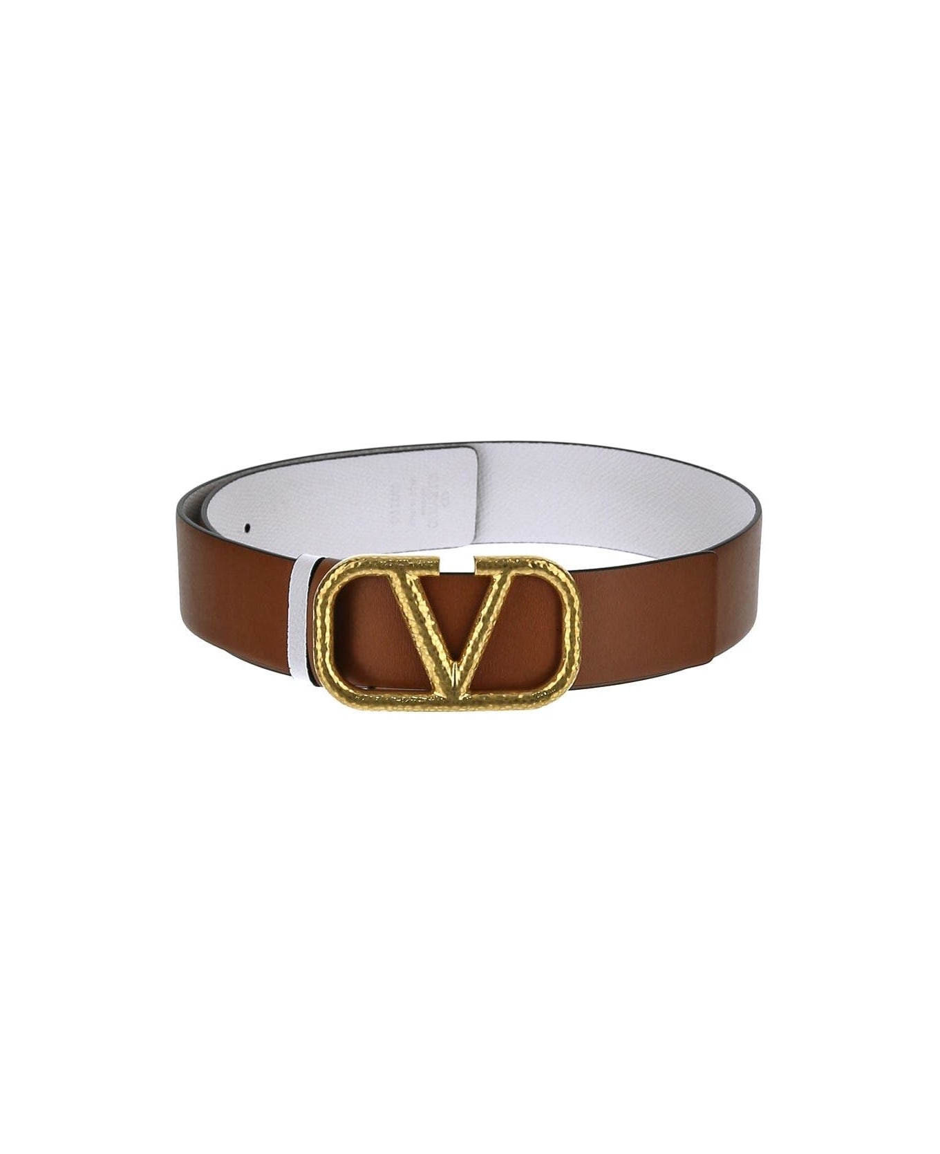 Valentino Garavani Reversible Belt - Selleria/bianco ottico